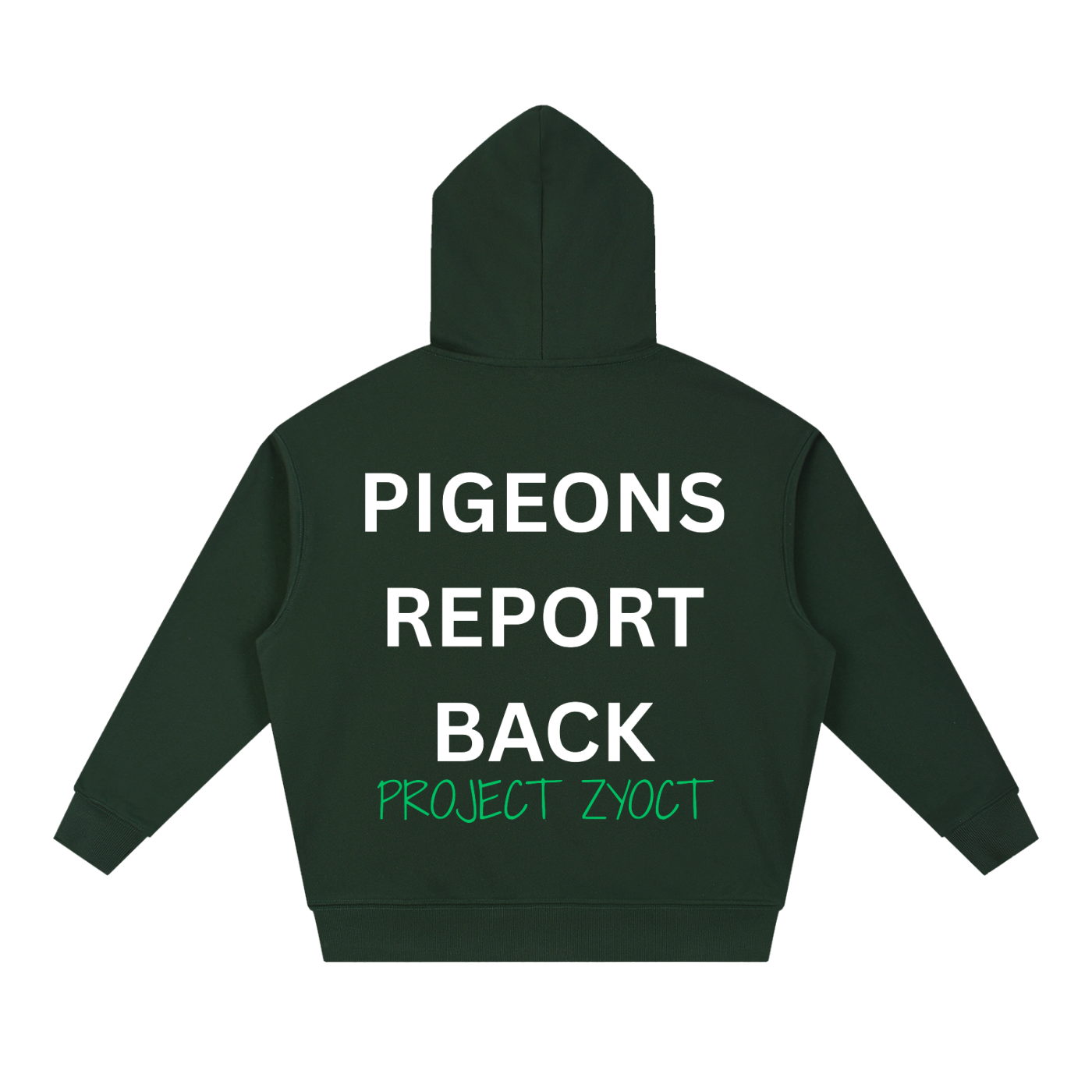 "Pigeons Report Back" Heavyweight Hoodie
