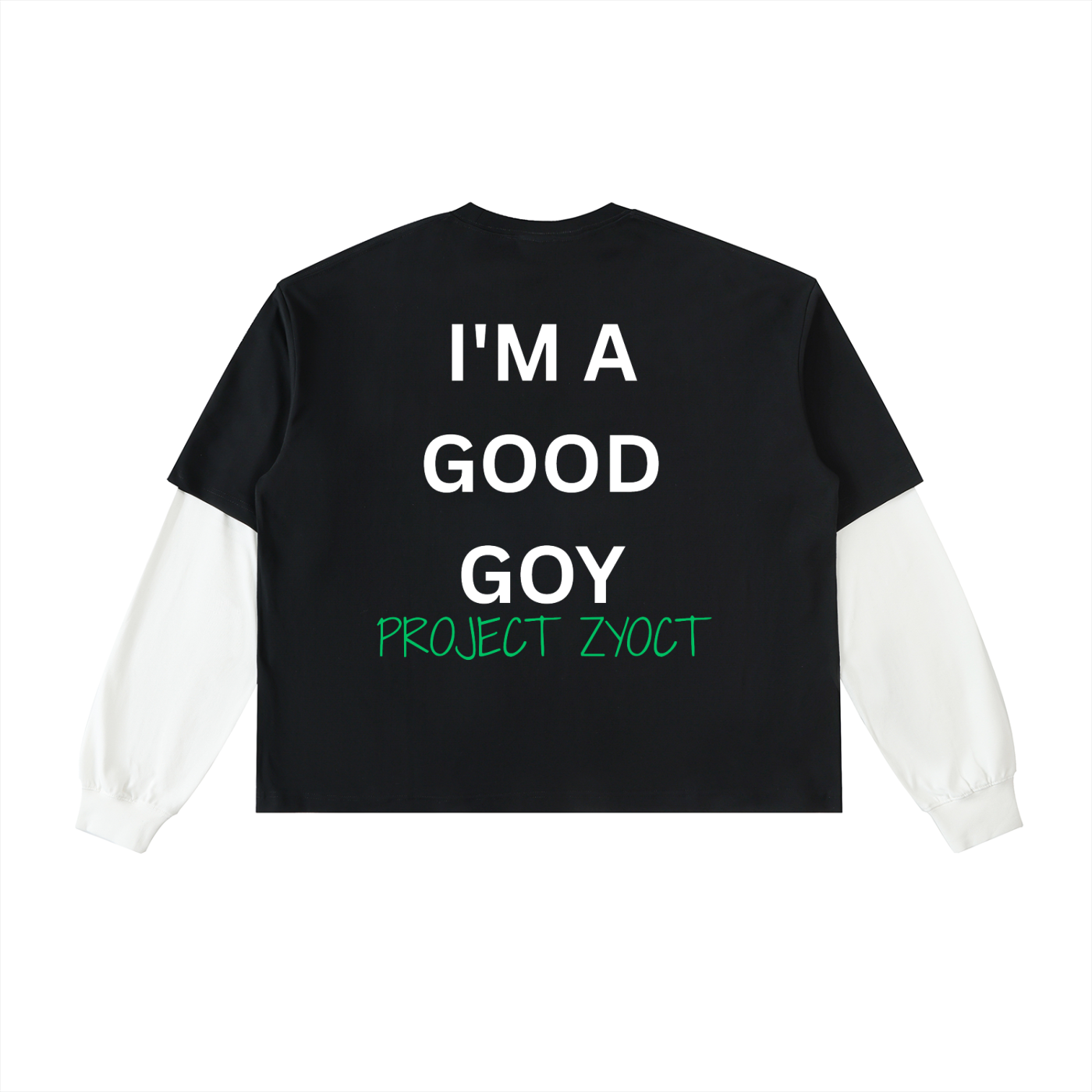 "I'm a Good Goy" Layered Shirt