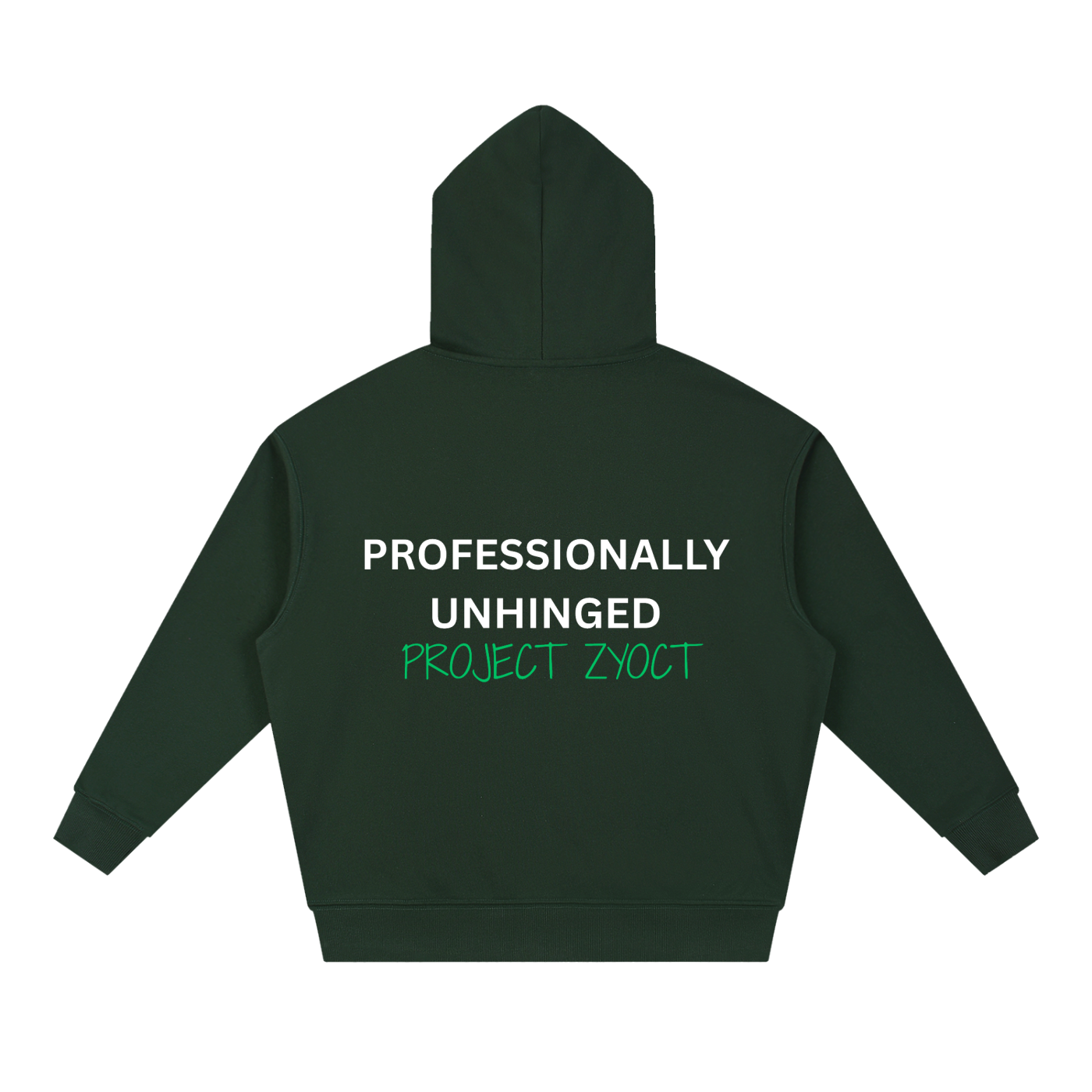 "Professionally Unhinged" Heavyweight Hoodie
