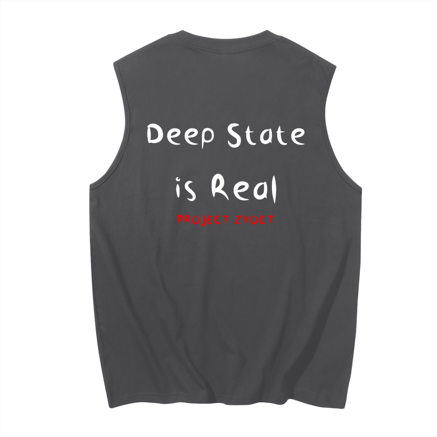 "Deep State is Real" Cotton Tank Top