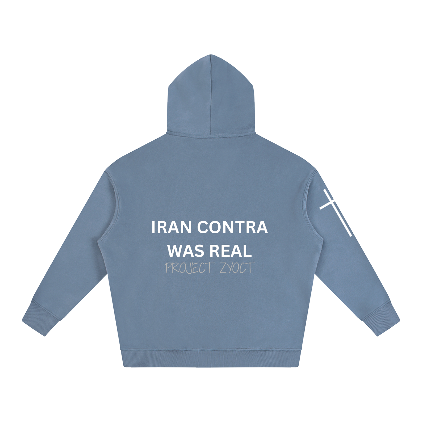 "Iran Contra Was Real" Oversize Hoodie