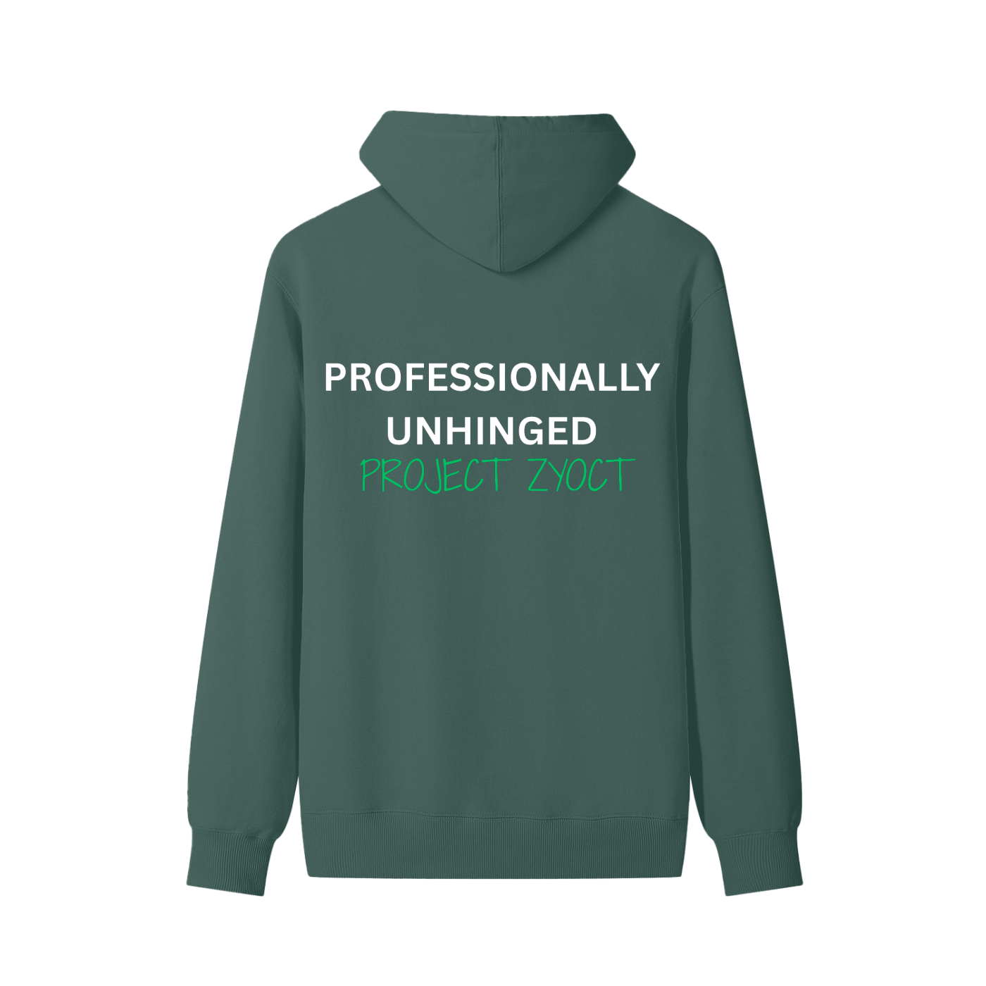 "Professionally Unhinged" Classic Cotton Hoodie