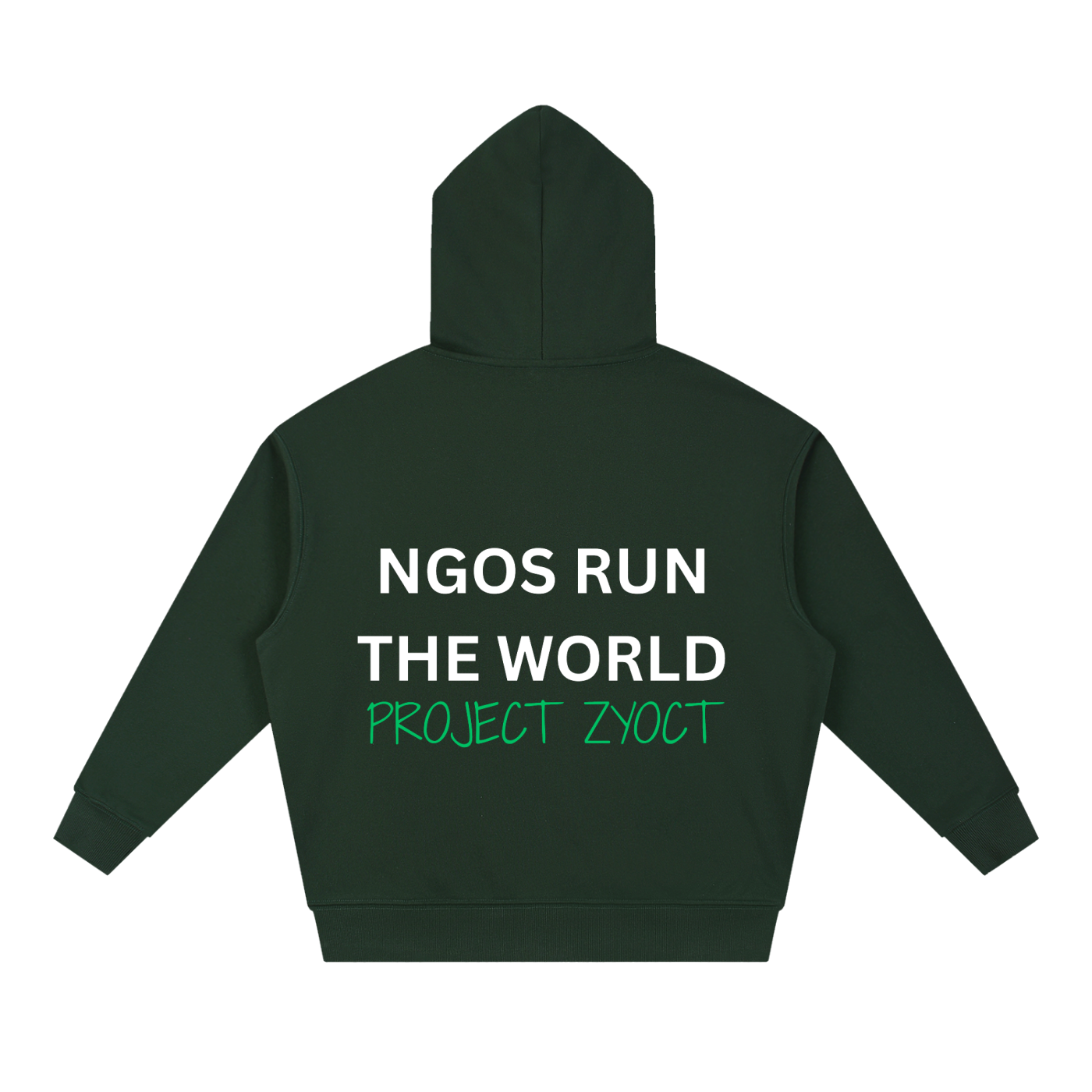 "NGOs Run the World" Heavyweight Hoodie