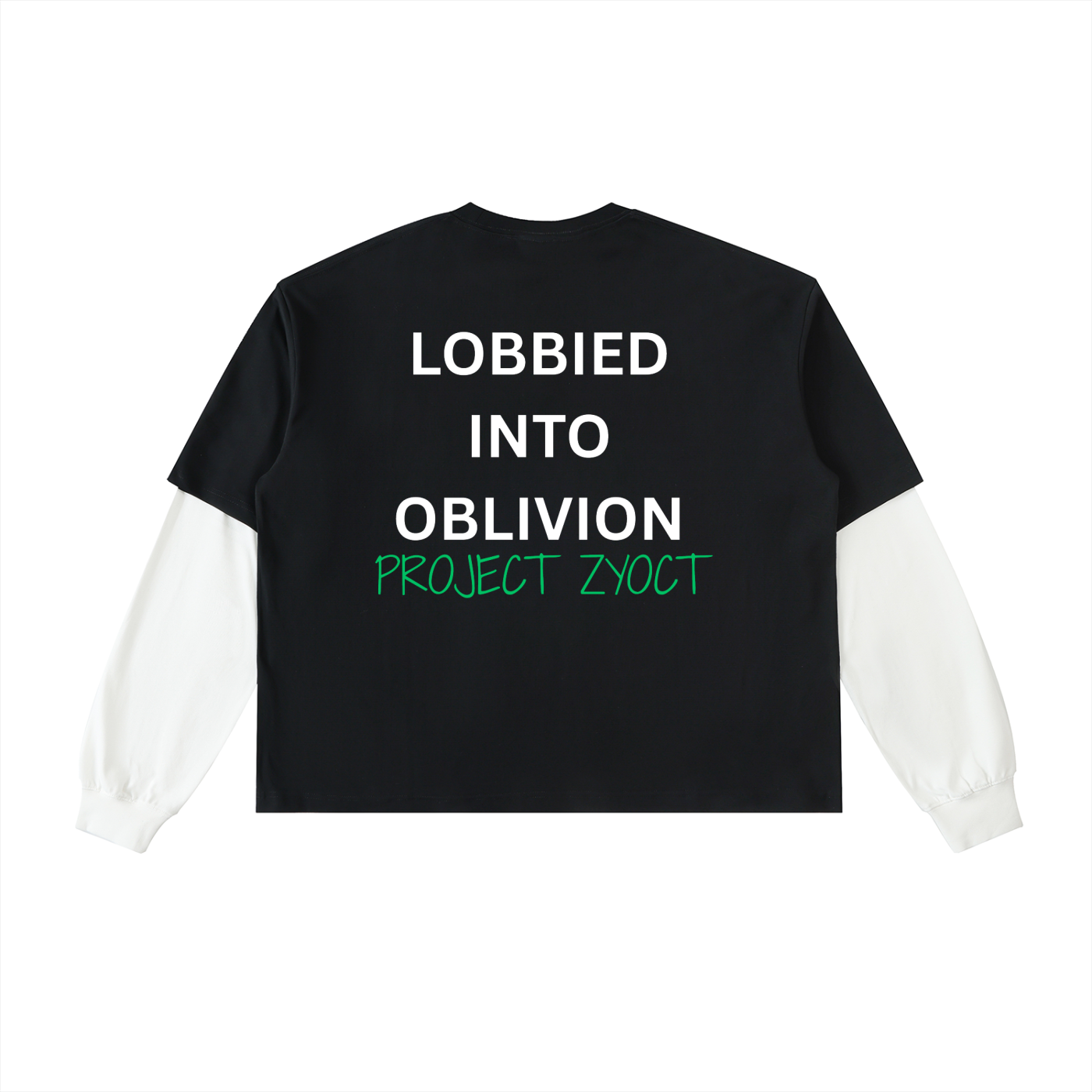 "Lobbied Into Oblivion" Layered Shirt