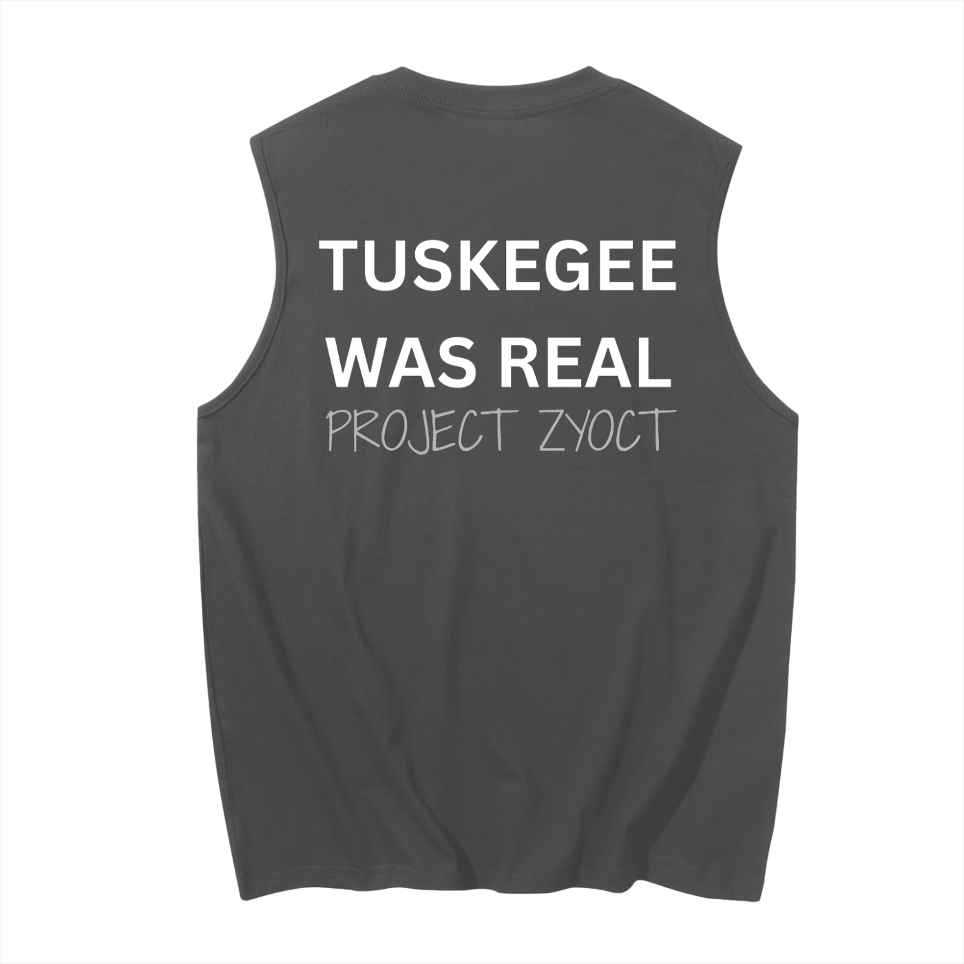 "Tuskegee Was Real" Cotton Tank Top