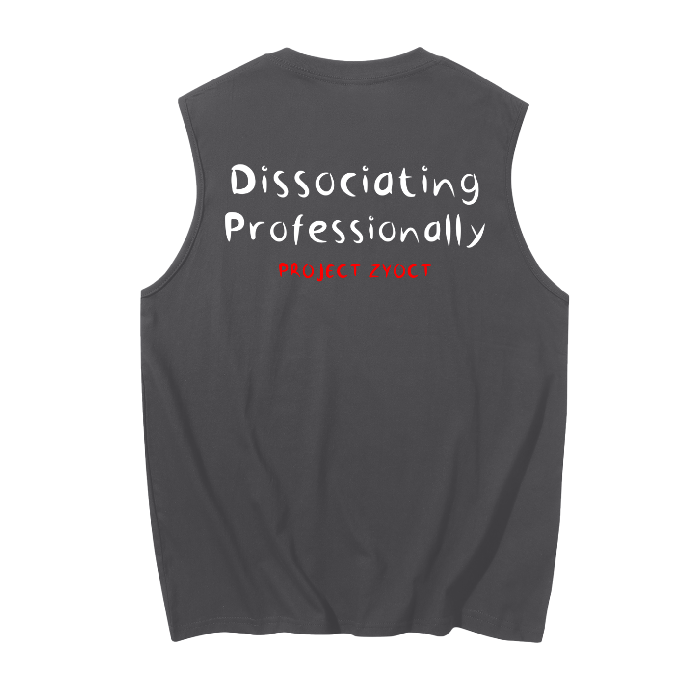 "Dissociating Professionally" Cotton Tank Top
