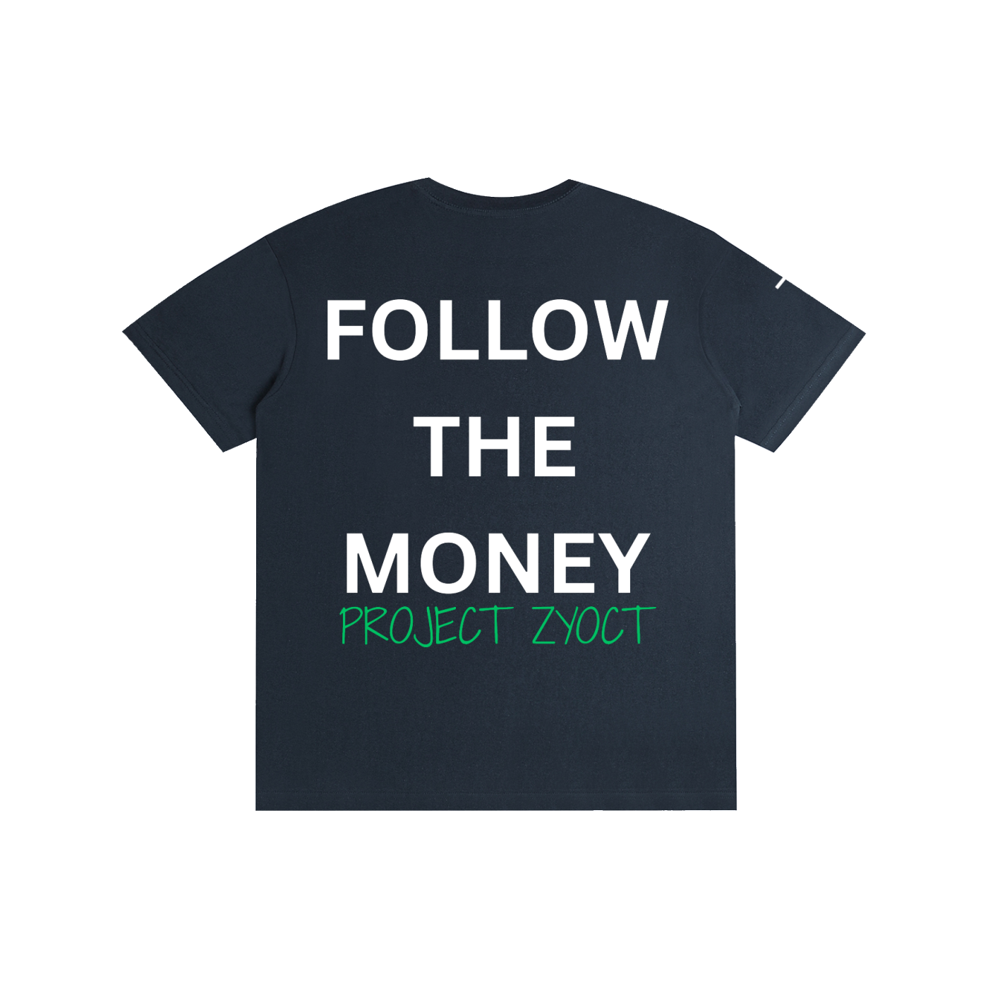 "Follow the Money" Cotton T-Shirt