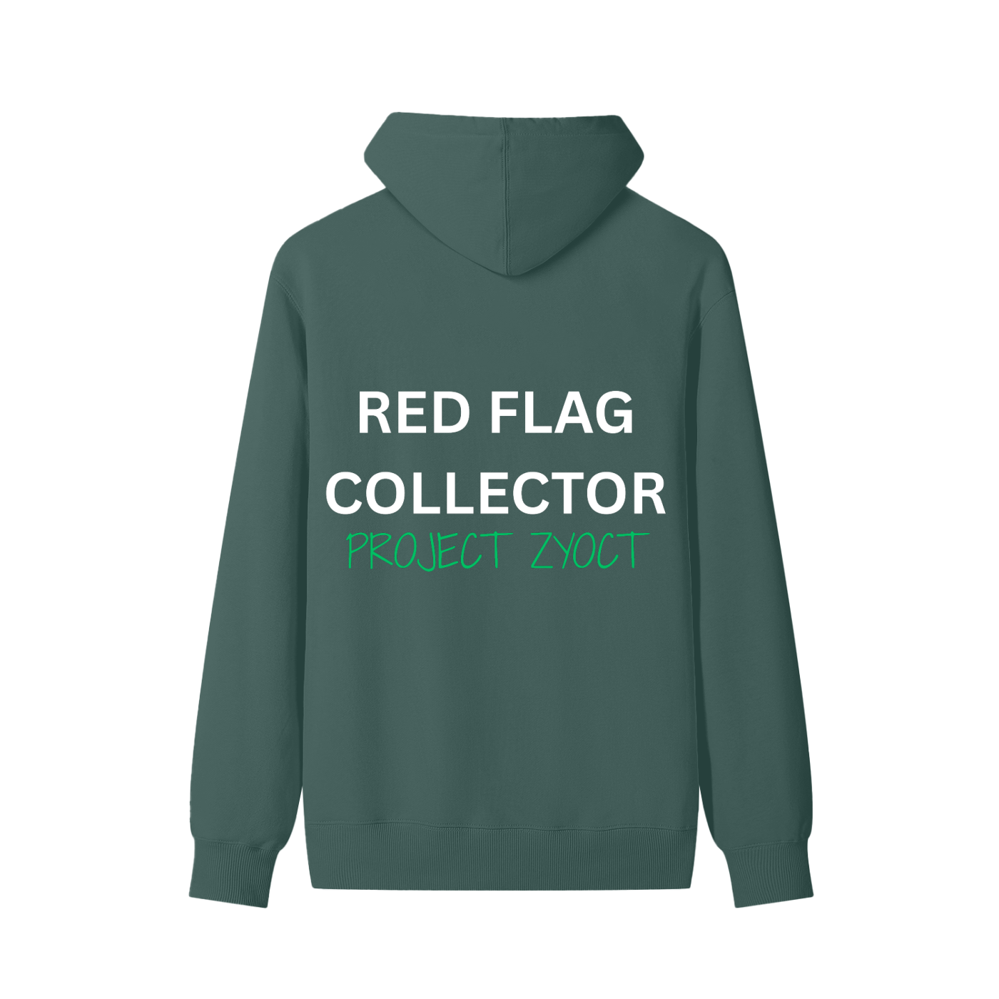 "Red Flag Collector" Classic Cotton Hoodie