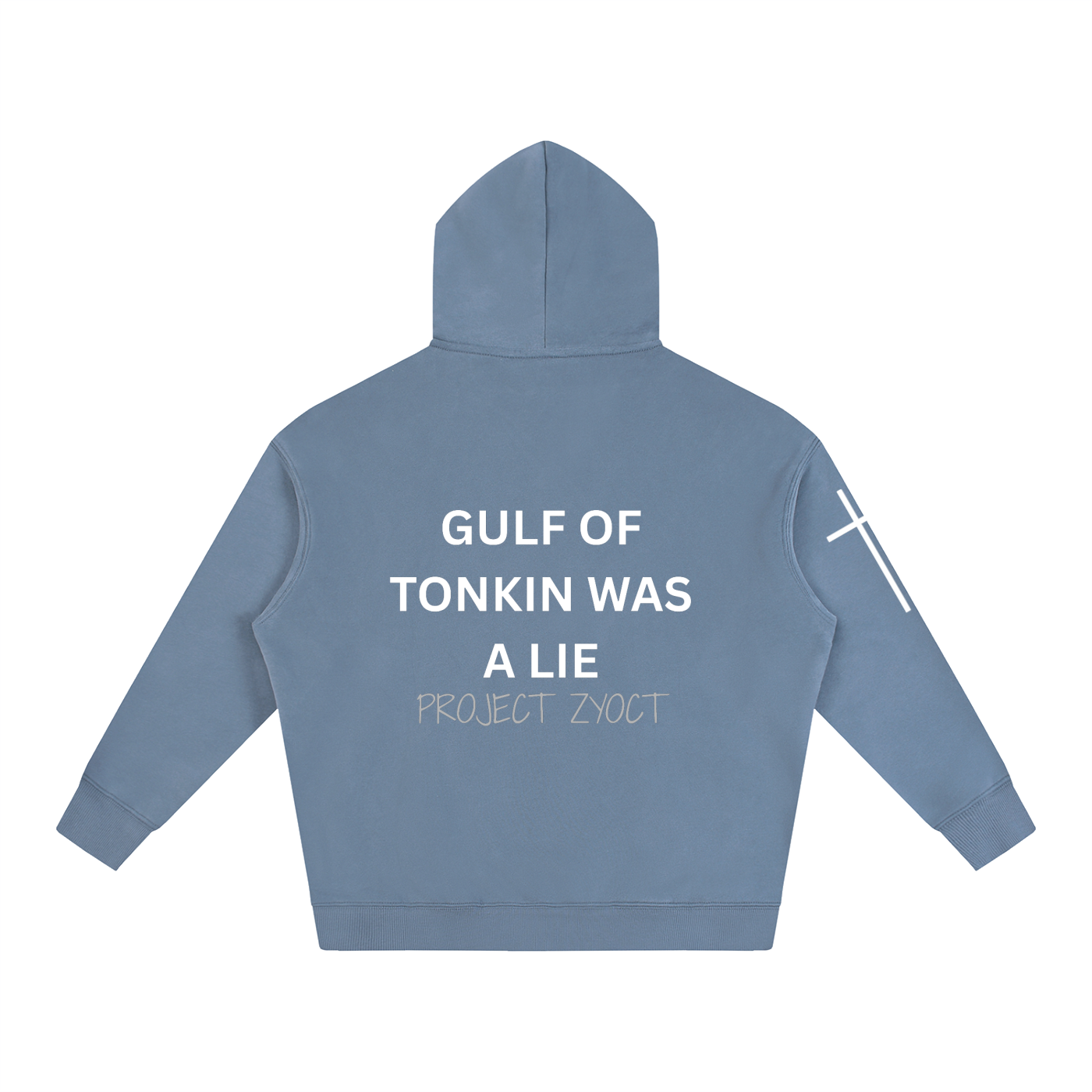 "Gulf of Tonkin Was a Lie" Oversize Hoodie