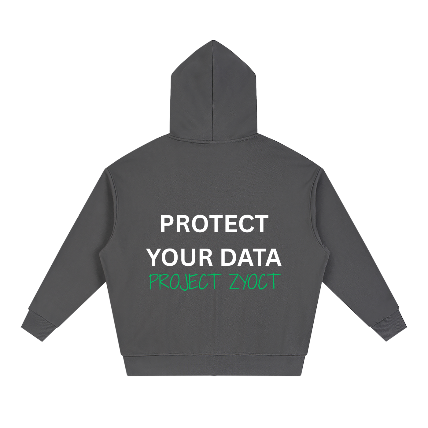 "Protect Your Data" Full Zip Hoodie