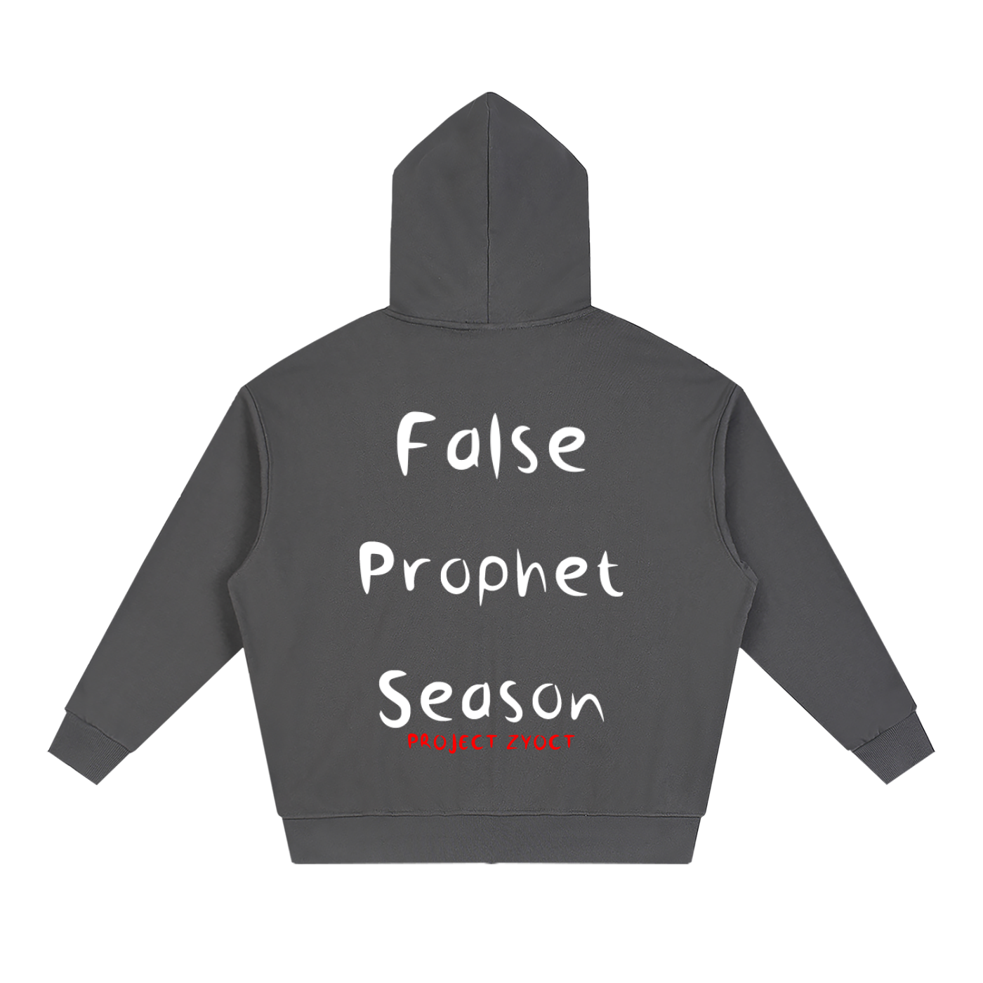 "False Prophet Season" Full Zip Hoodie