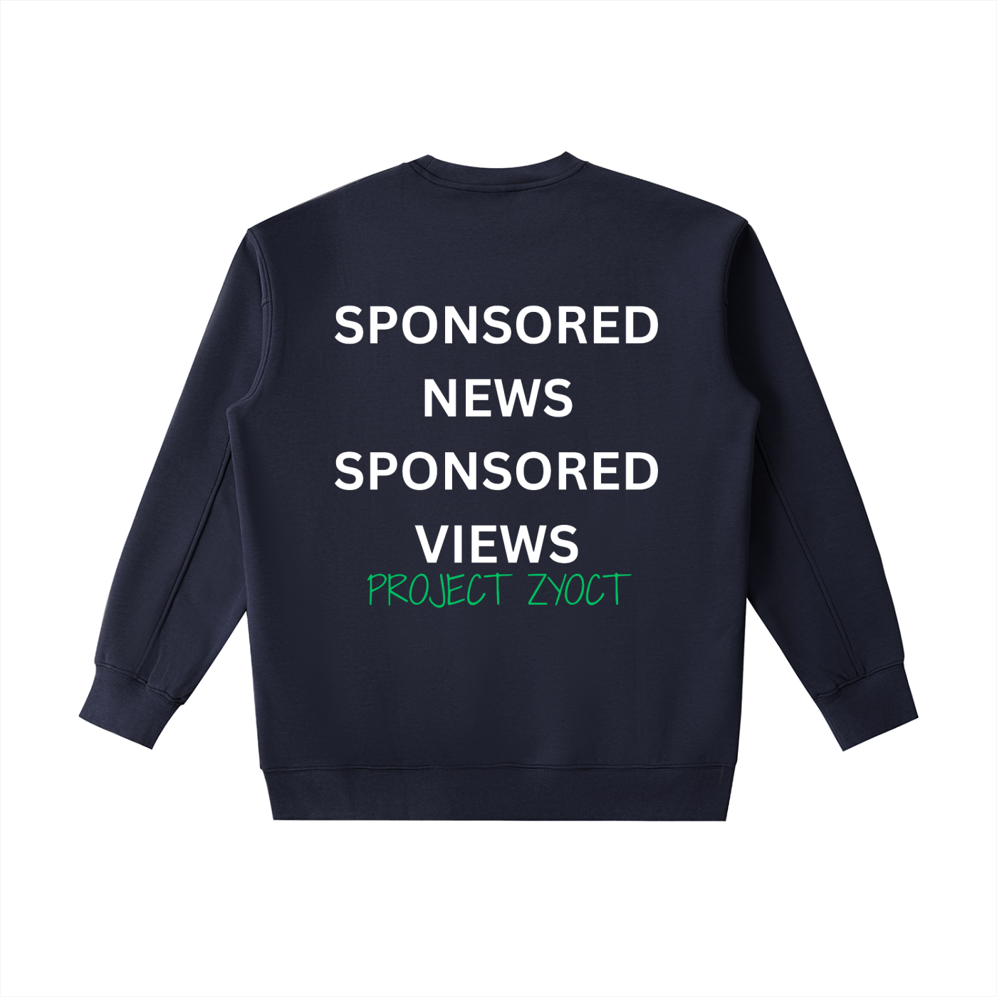 "Sponsored News Sponsored Views" Heavyweight Sweatshirt