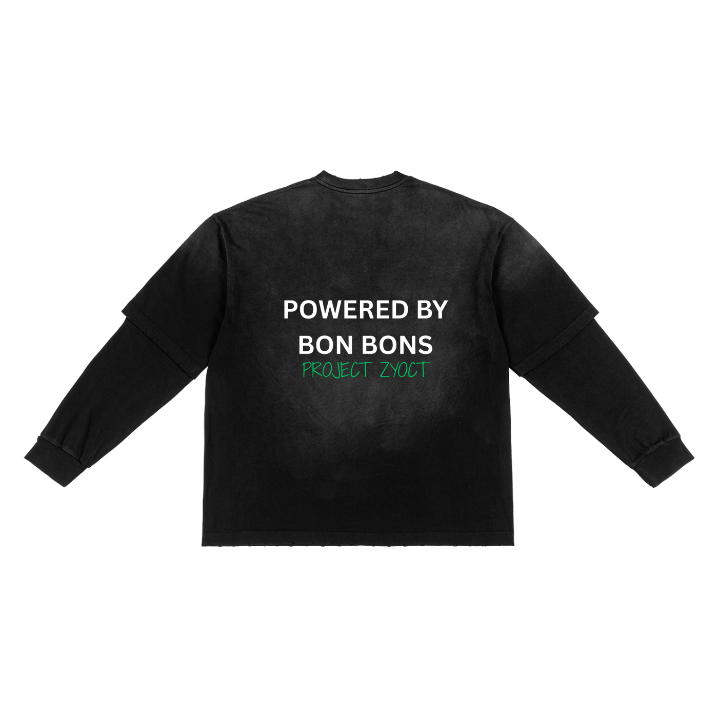 "Powered by Bon Bons" Sunfade Two-Piece Shirt