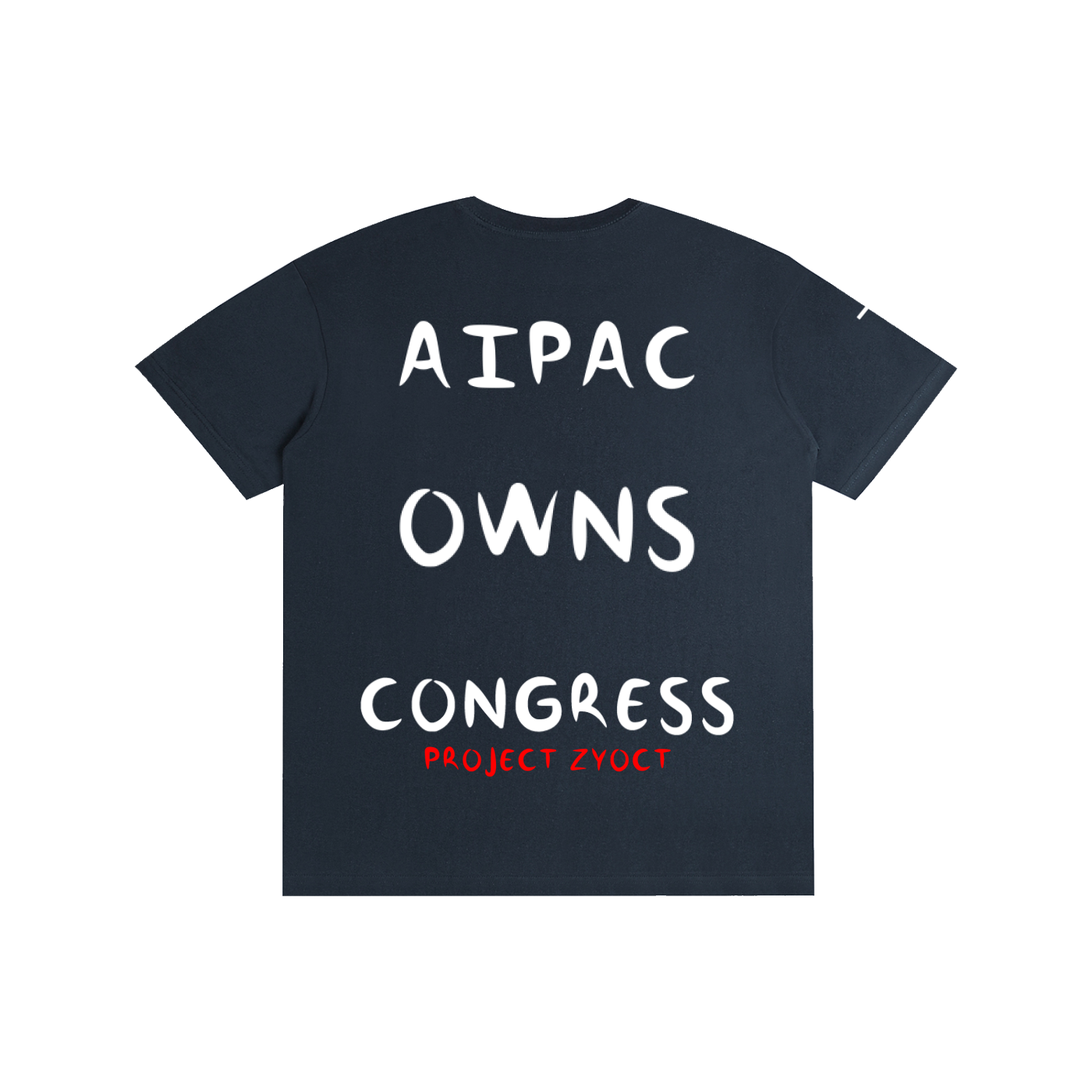 "AIPAC Owns Congress" Cotton T-Shirt