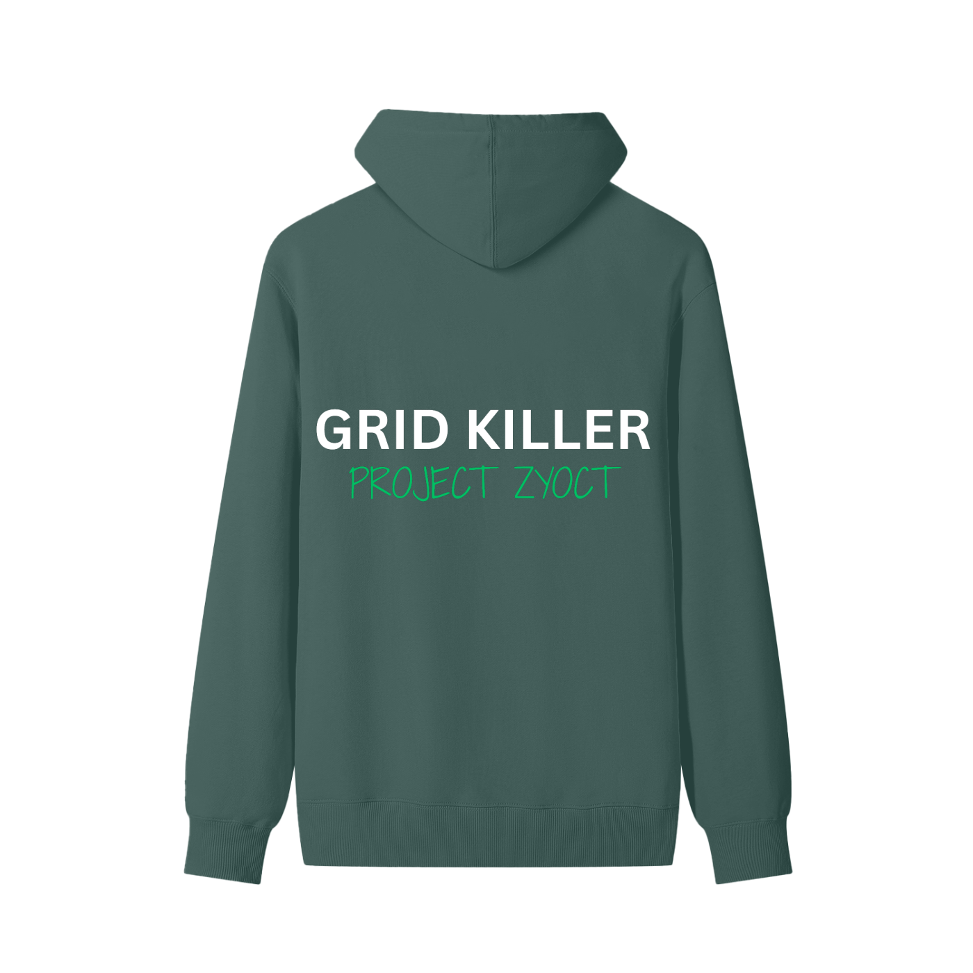 "Grid Killer" Classic Cotton Hoodie