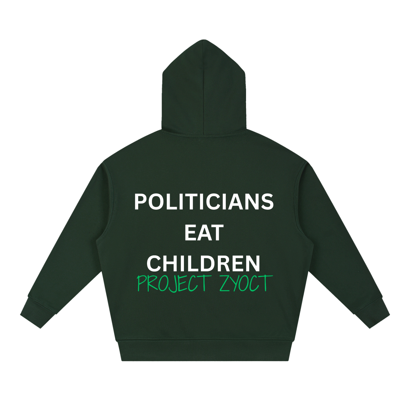 "Politicians Eat Children" Heavyweight Hoodie