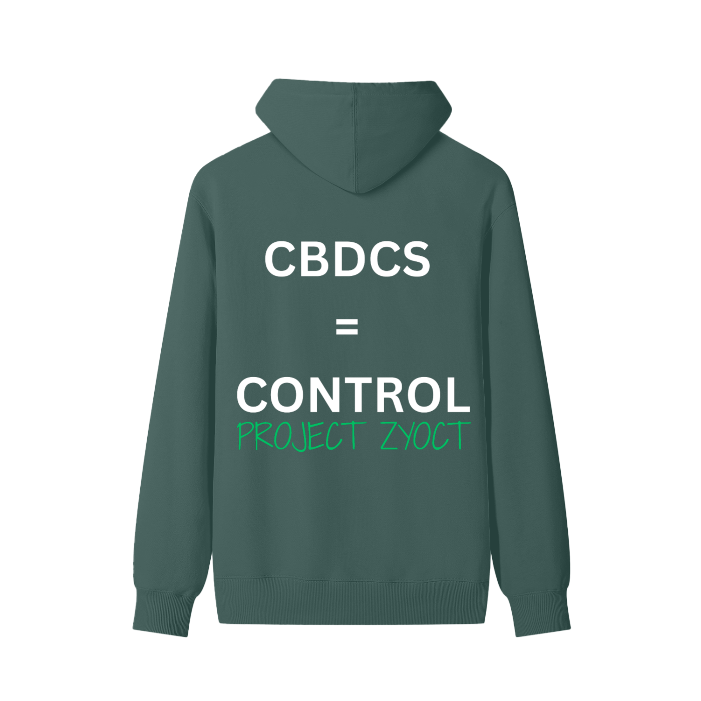 "CBDCs = Control" Classic Cotton Hoodie
