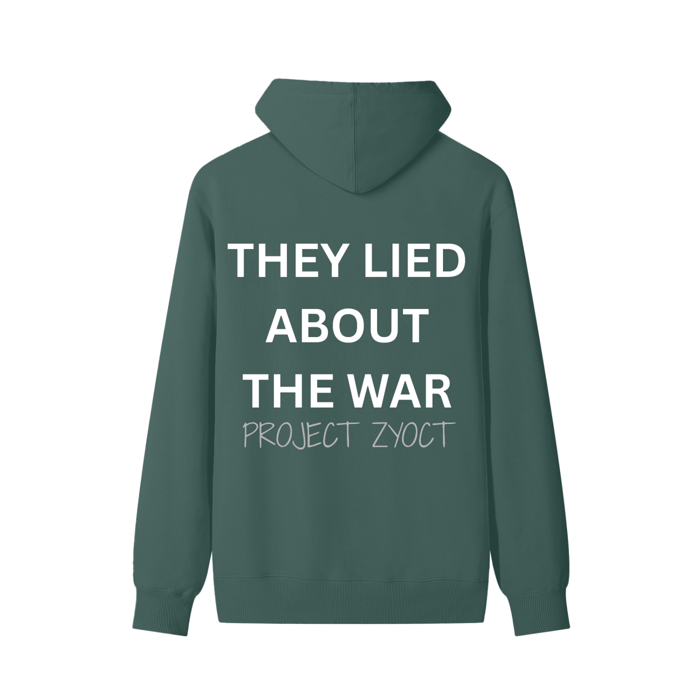 "They Lied About the War" Classic Cotton Hoodie