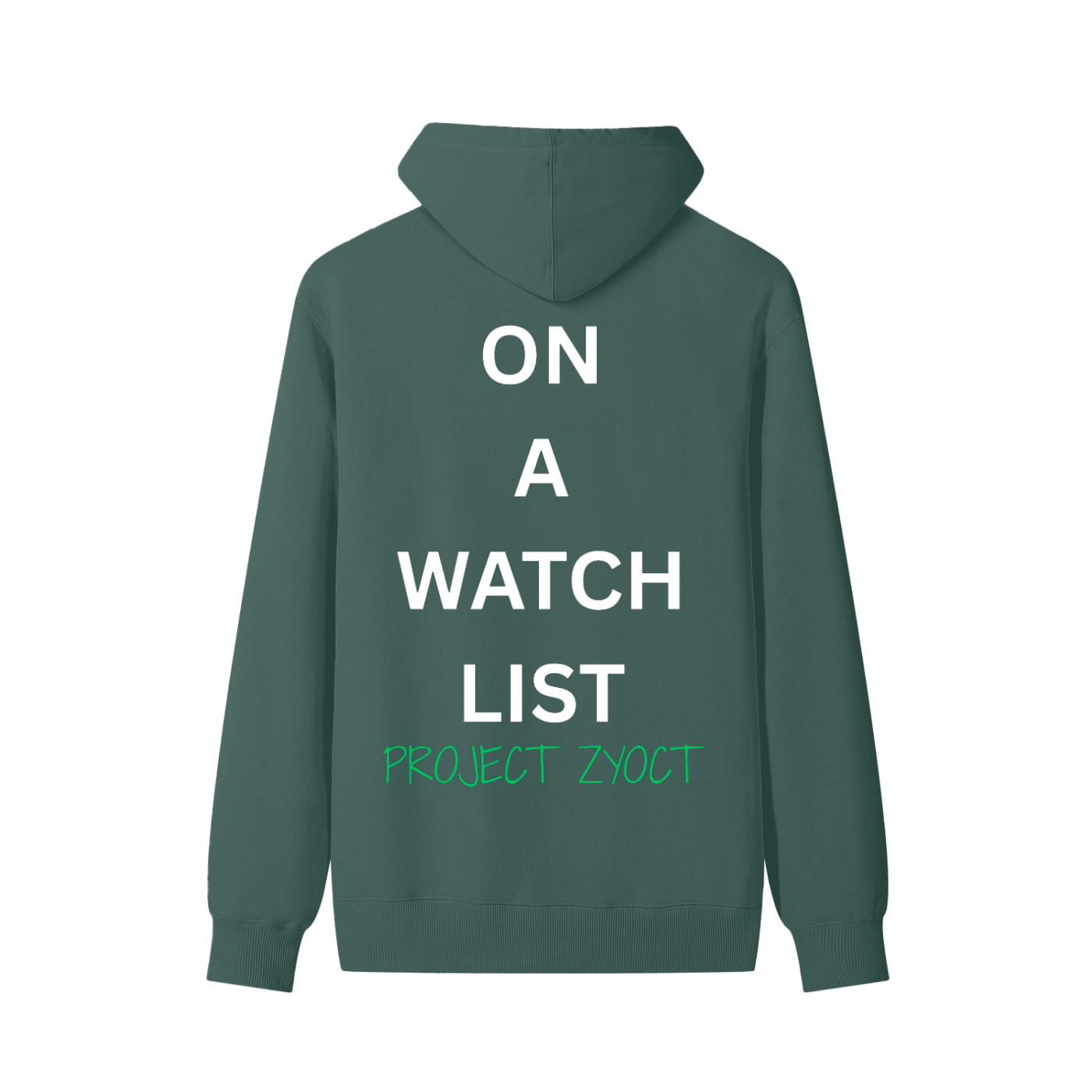 "On a watch list" Classic Cotton Hoodie