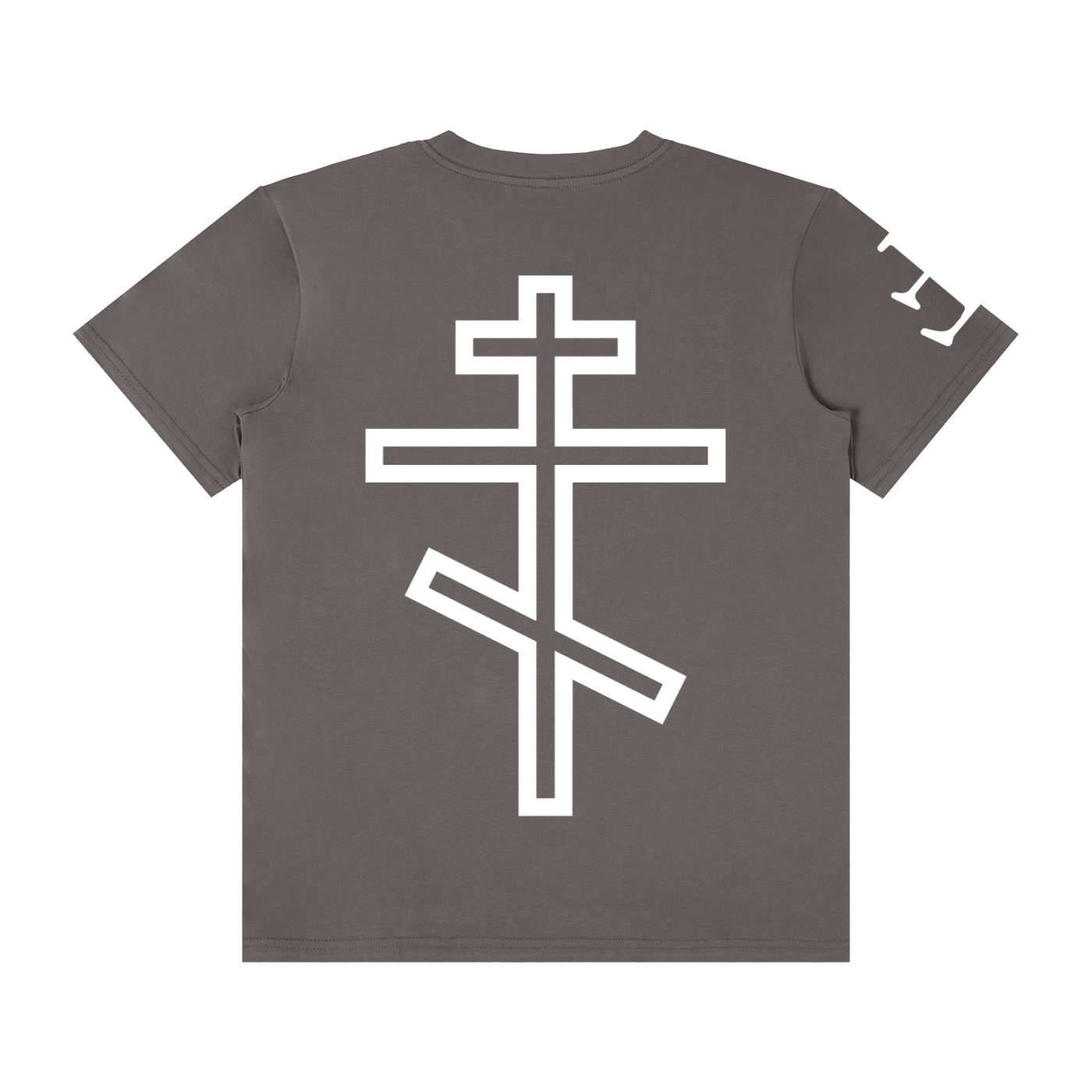 The Orthodox Cross Outline T-Shirt