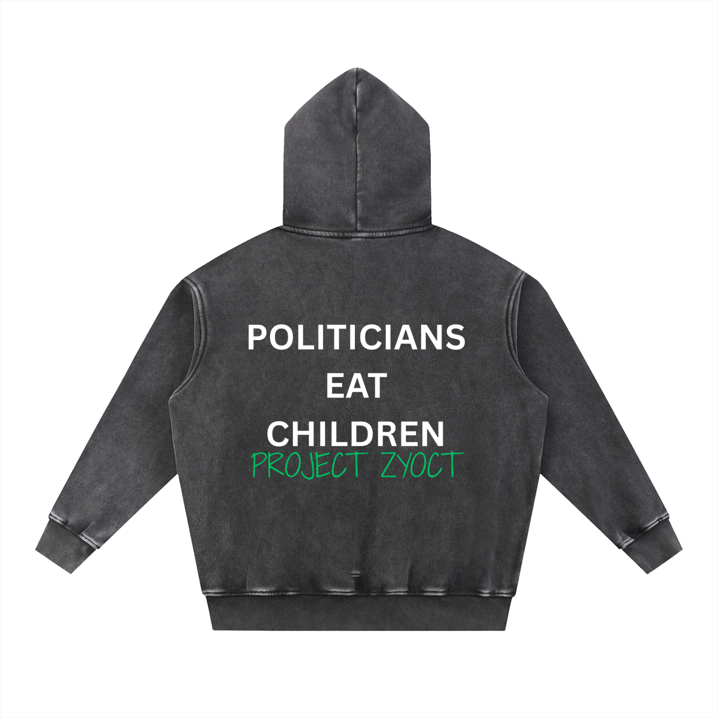 Snow Wash Oversize Hoodies
