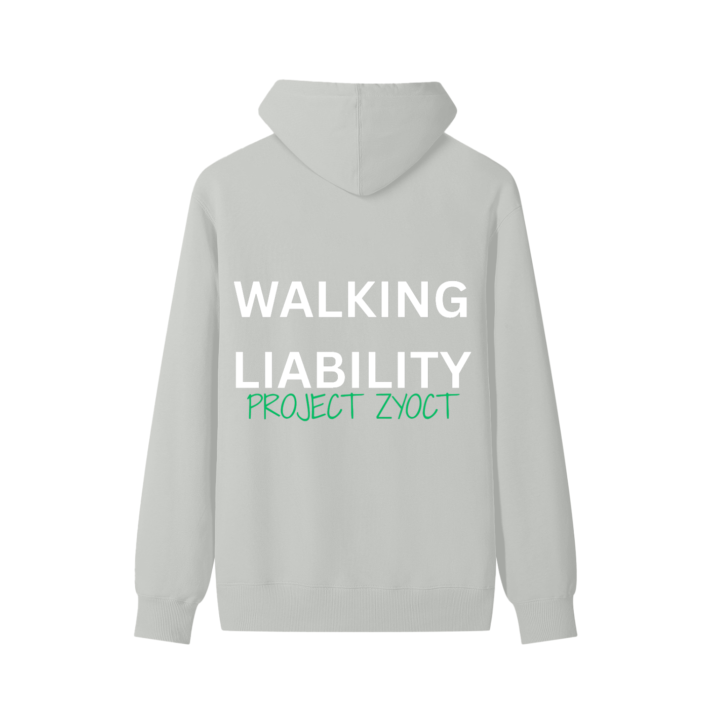 "Walking Liability" Classic Cotton Hoodie