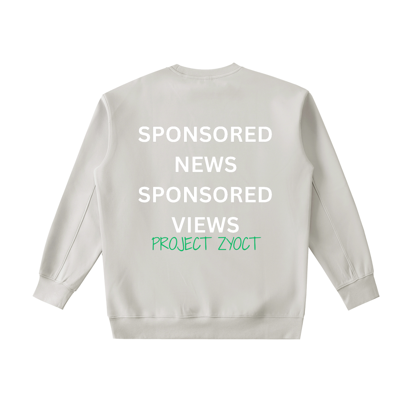 "Sponsored News Sponsored Views" Heavyweight Sweatshirt