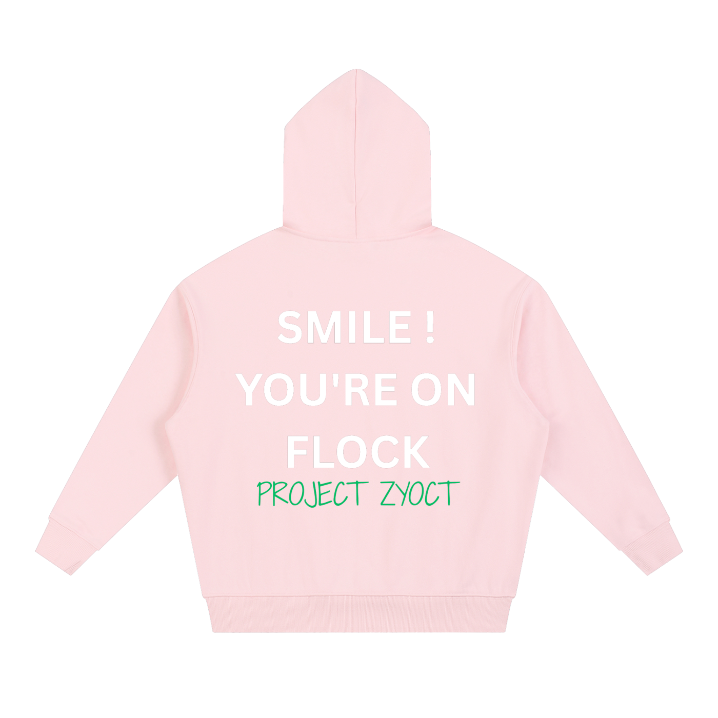 "Smile You're On Flock" Heavyweight Hoodie