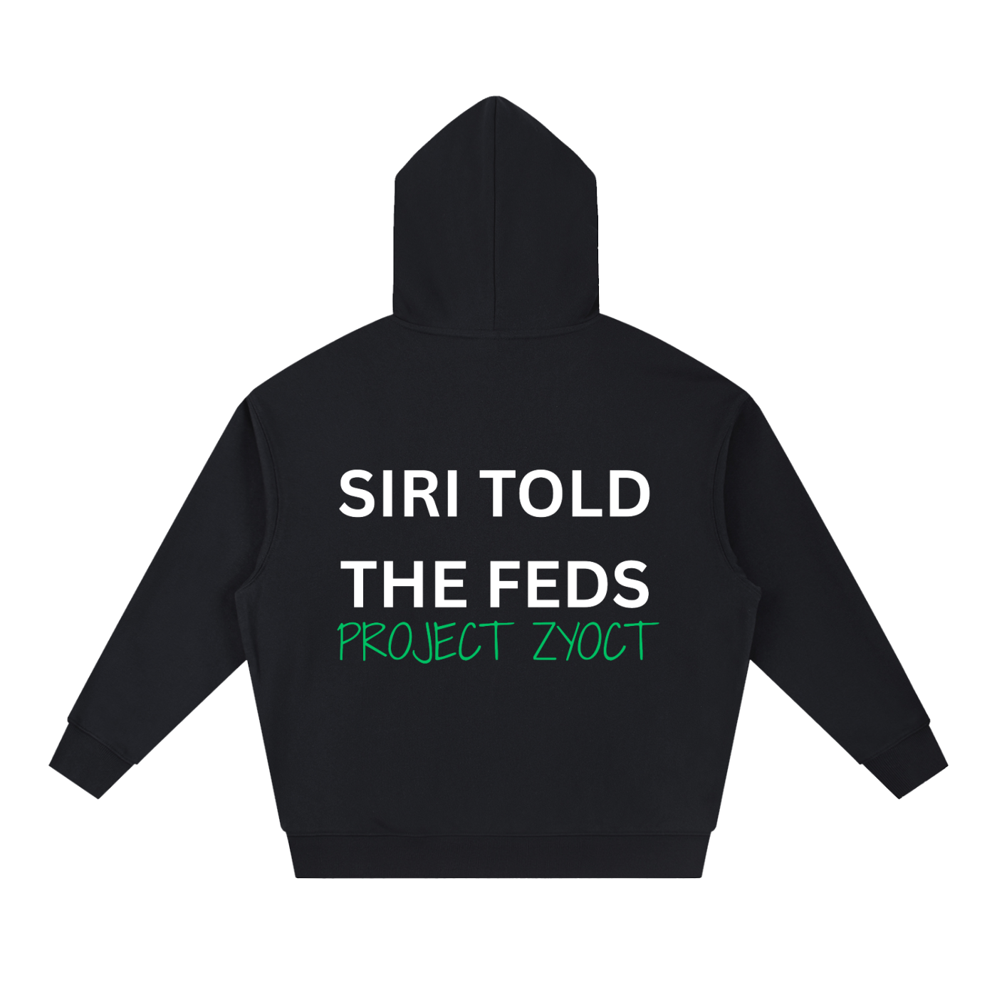 "Siri Told the Feds" Heavyweight Hoodie