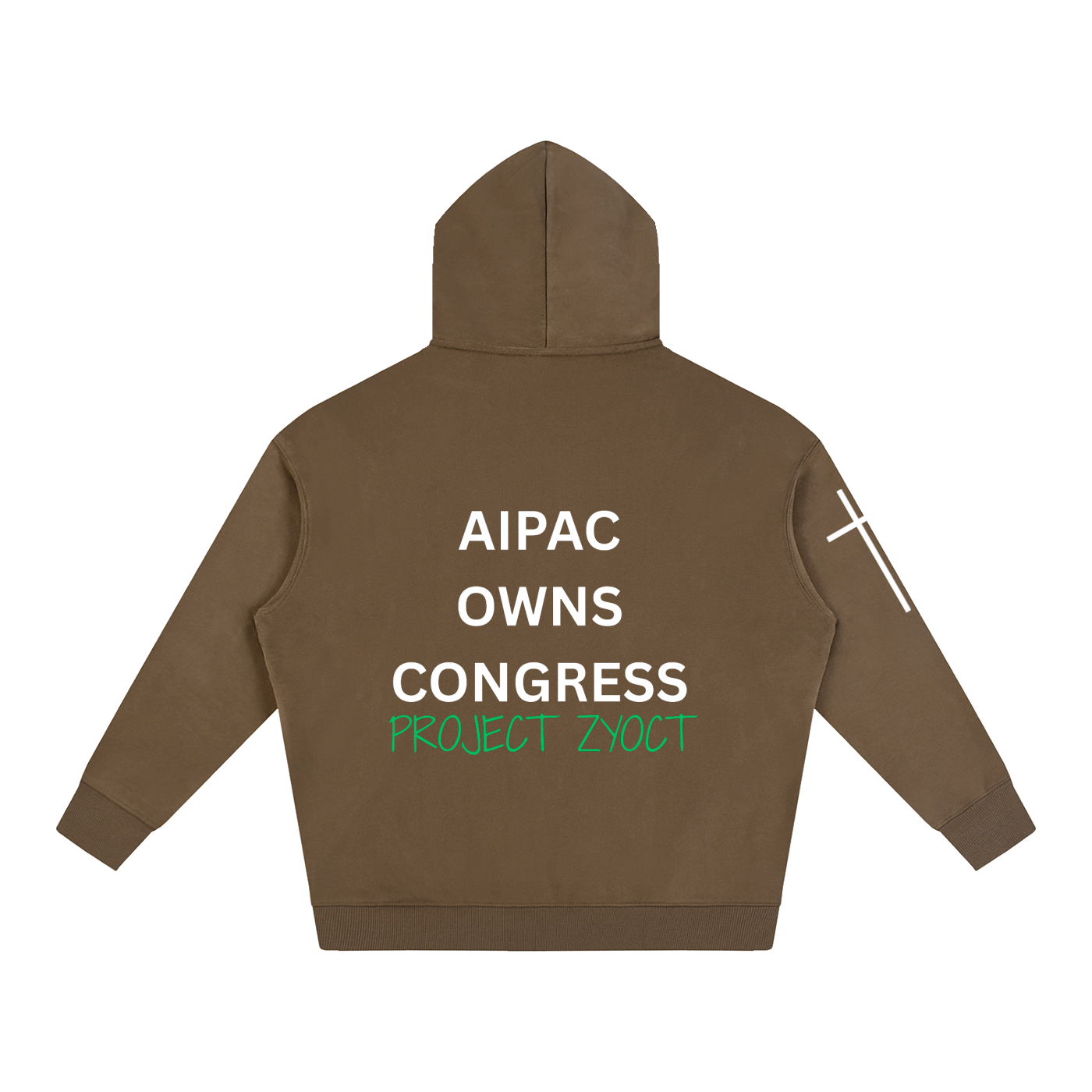 "AIPAC Owns Congress" Oversize Hoodie