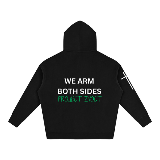 "We Arm Both Sides" Oversize Hoodie