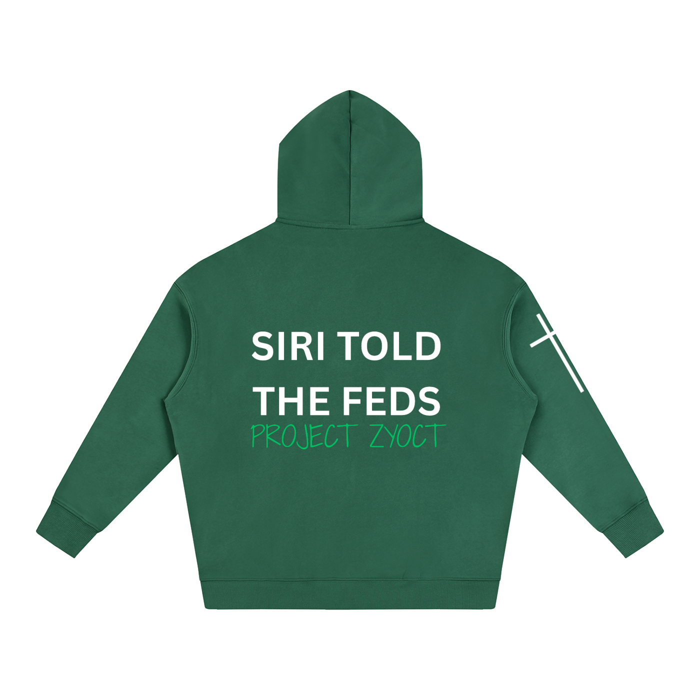 "Siri Told the Feds" Oversize Hoodie