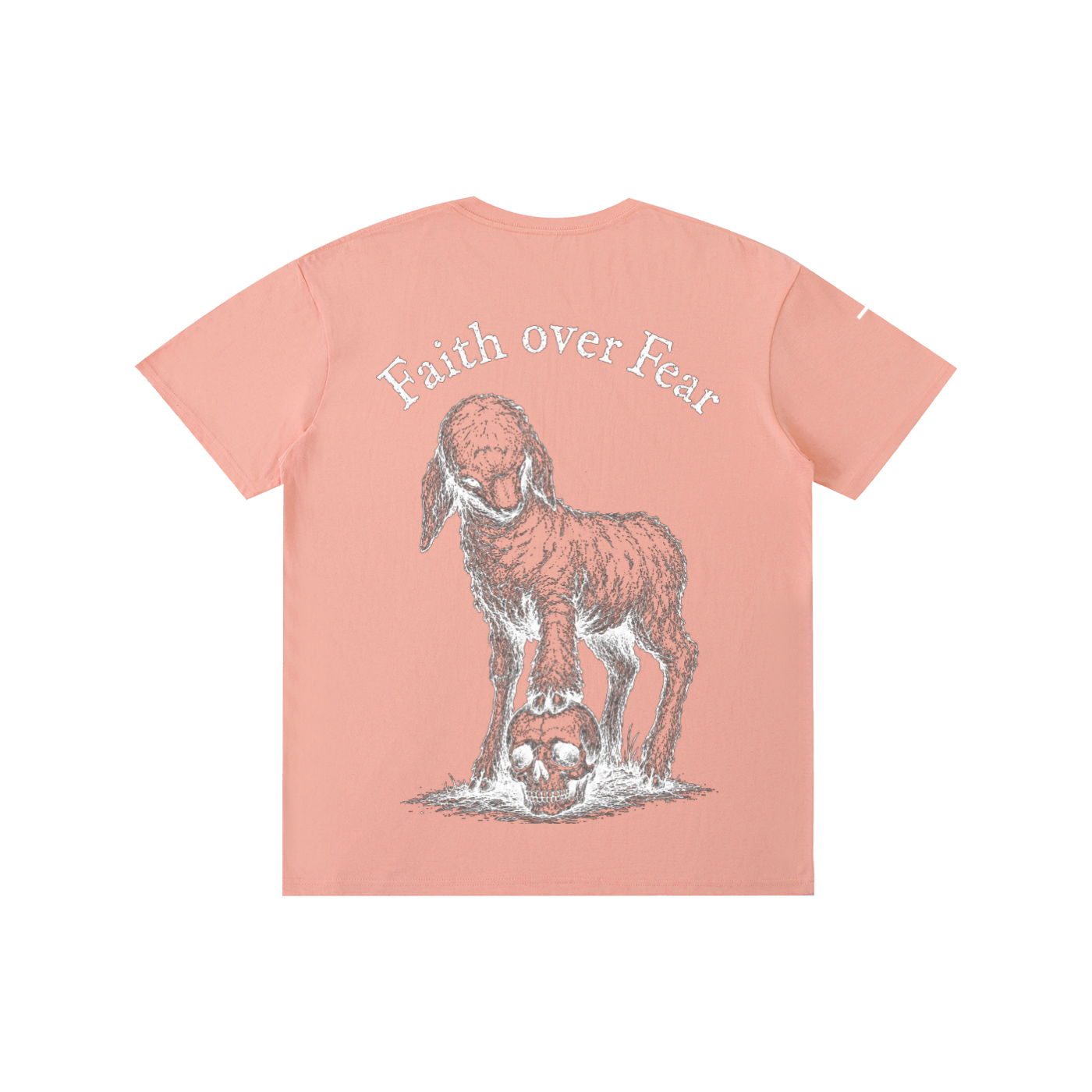 "Faith Over Fear" Cotton T-Shirt