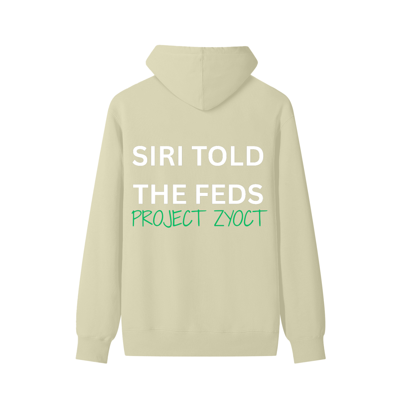 "Siri Told the Feds" Classic Cotton Hoodie