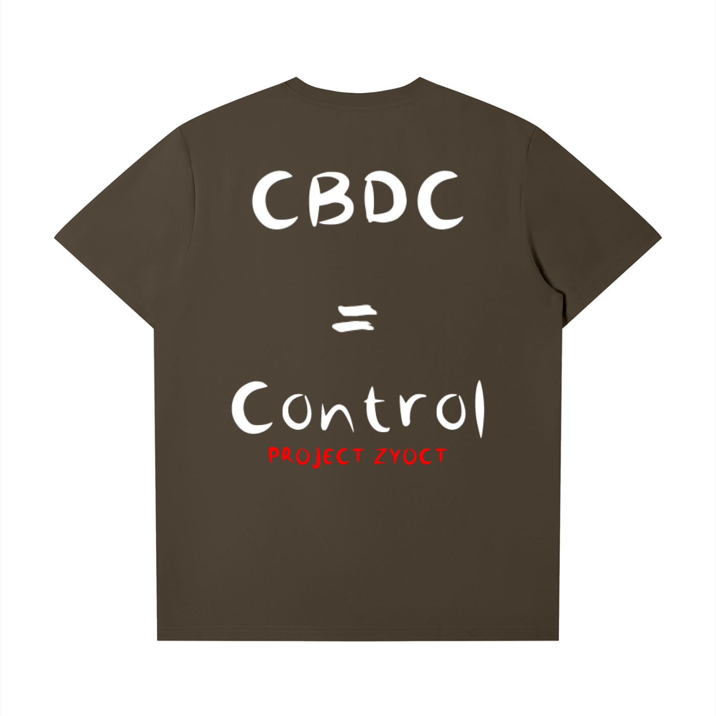"CBDCs = Control" T-Shirt