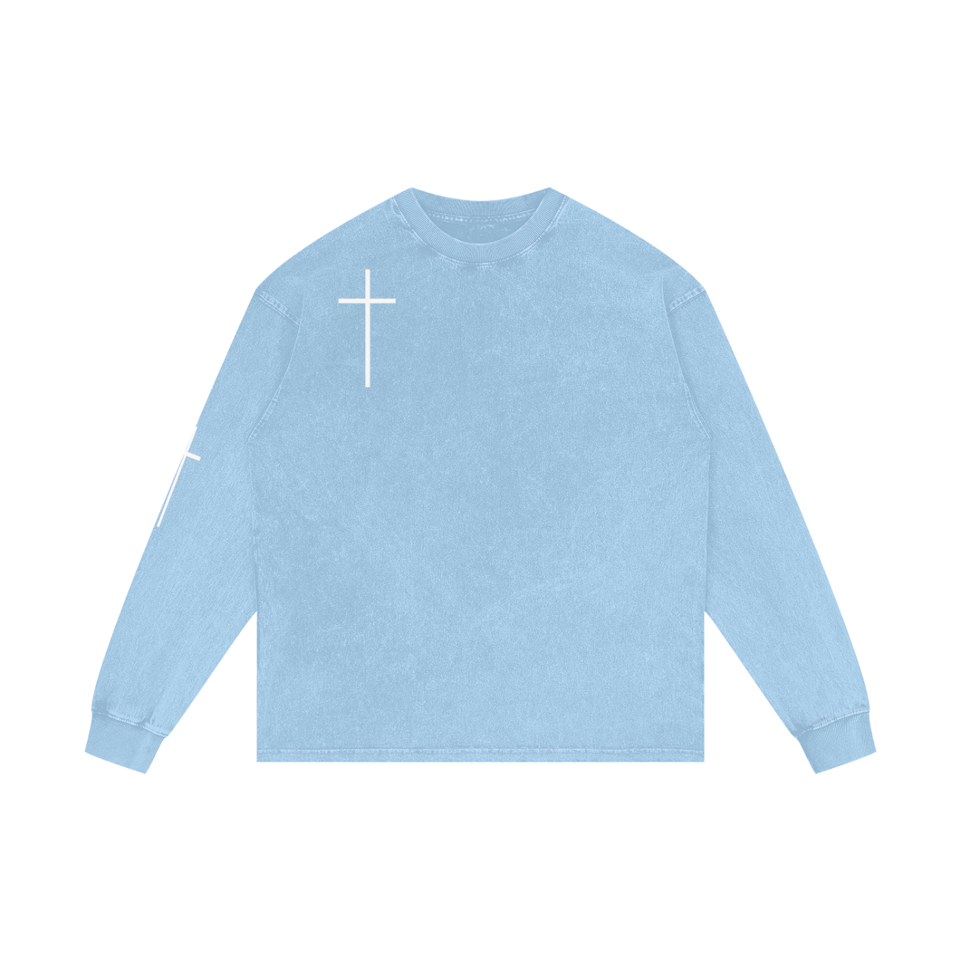 "What's a Color Revolution?" Acid Wash Long Sleeve
