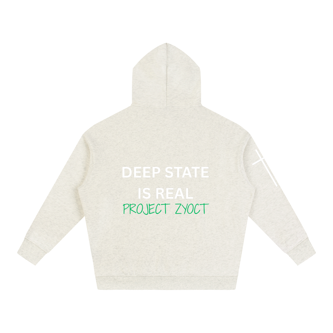 "Deep State is Real" Oversize Hoodie