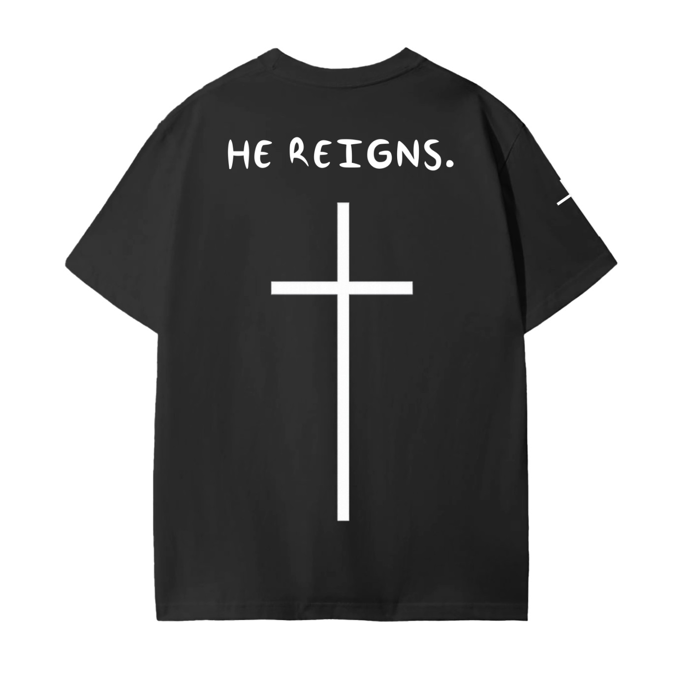 HE REIGNS.