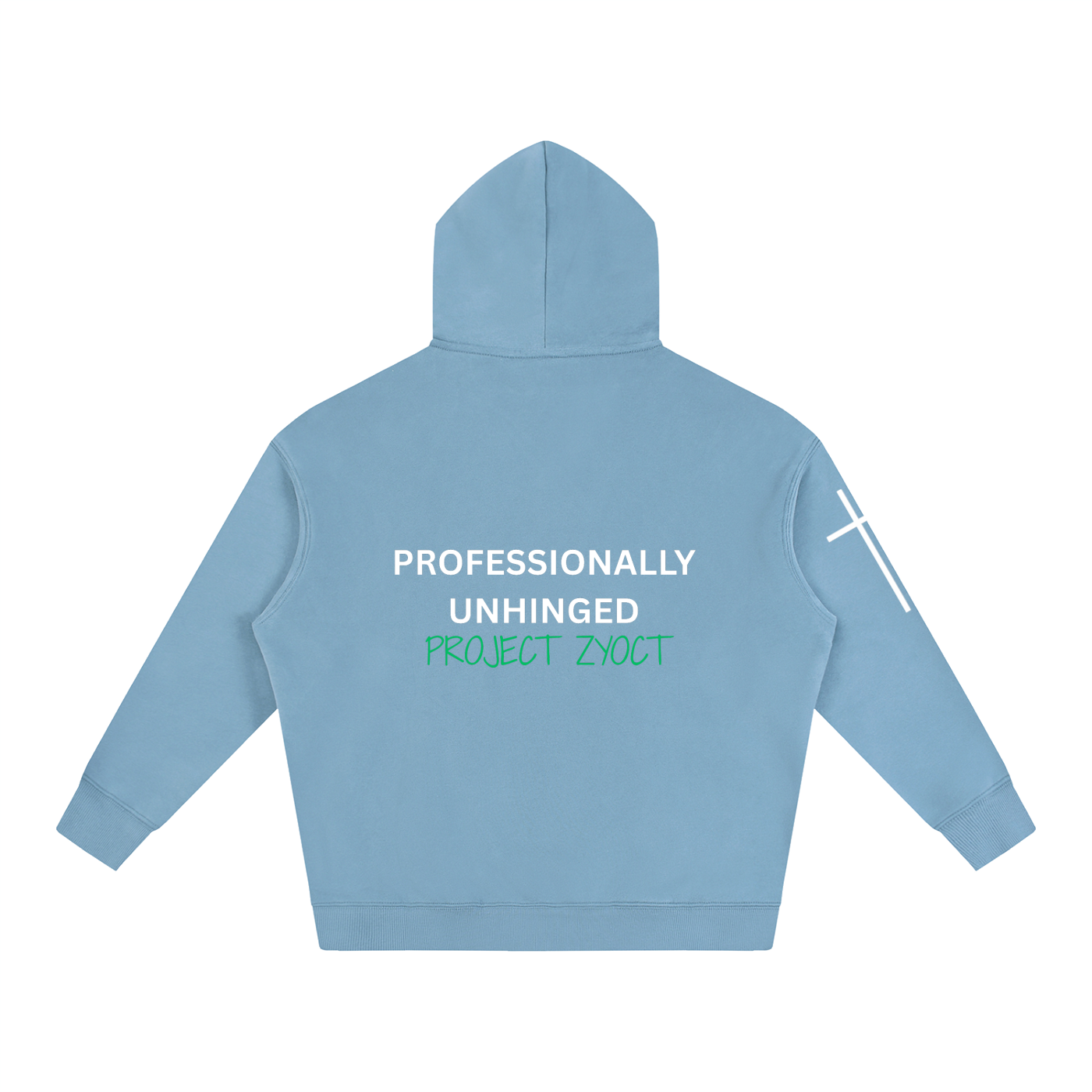 "Professionally Unhinged" Oversize Hoodie
