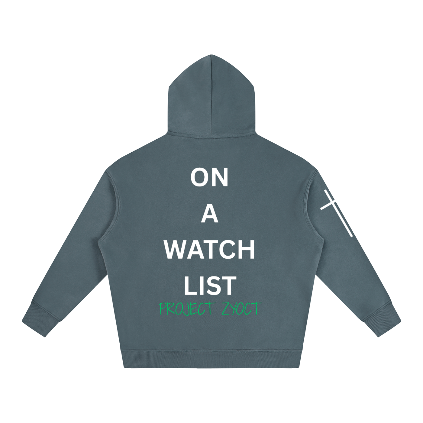 "On a watch list" Oversize Hoodie