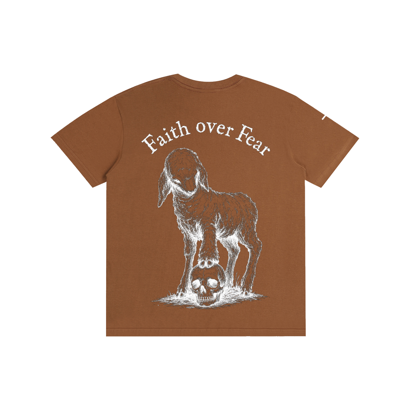 "Faith Over Fear" Cotton T-Shirt