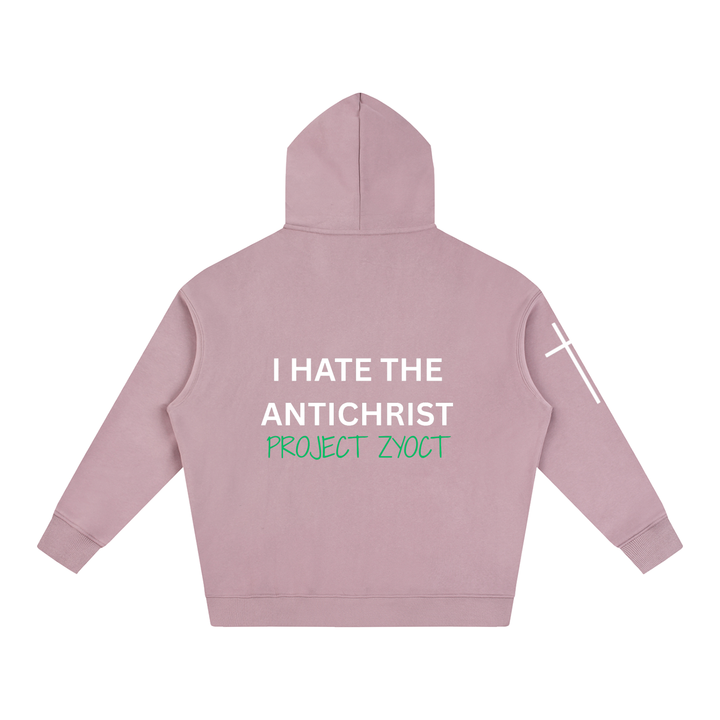 "I Hate the Antichrist" Oversize Hoodie