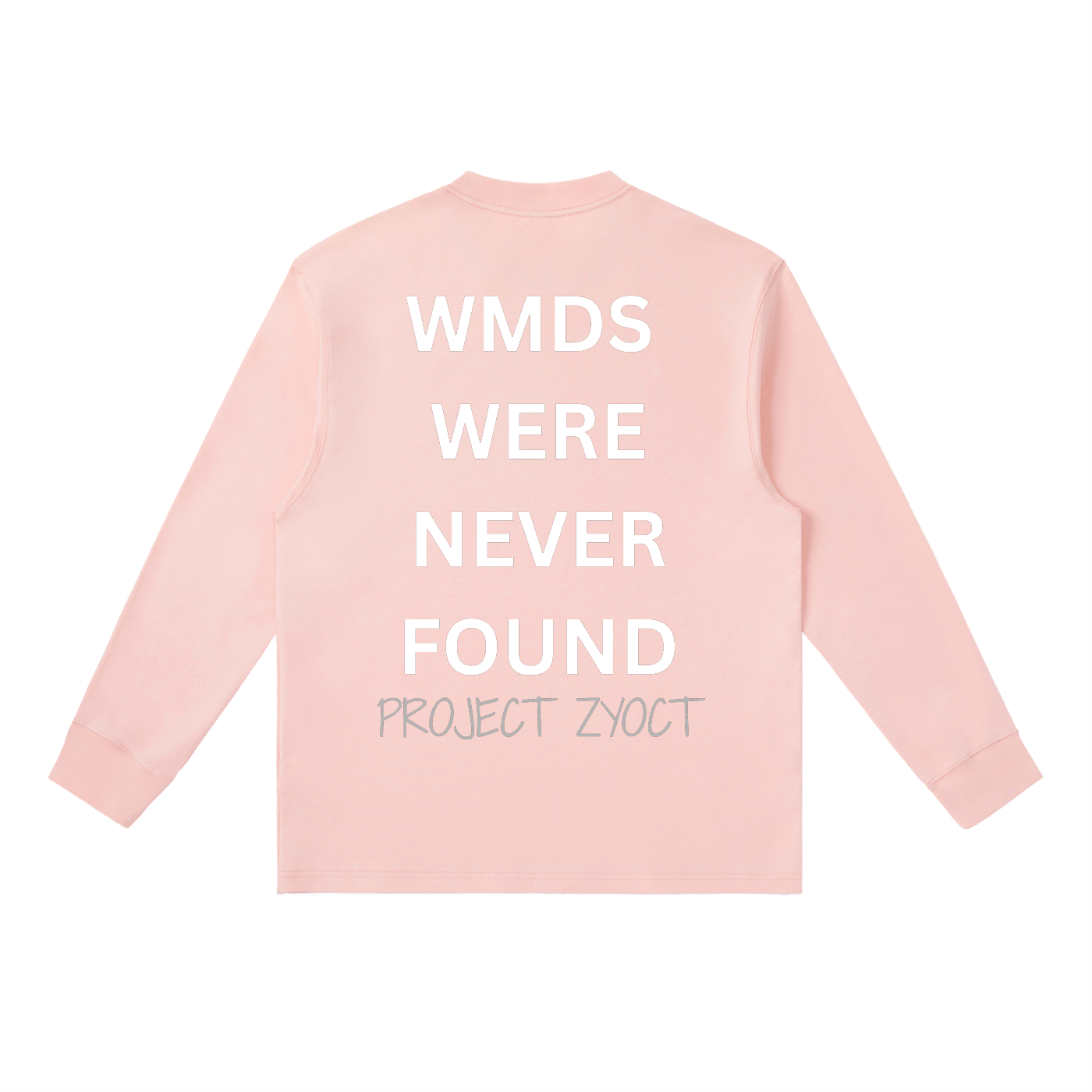 "WMDs Were Never Found" Long Sleeve