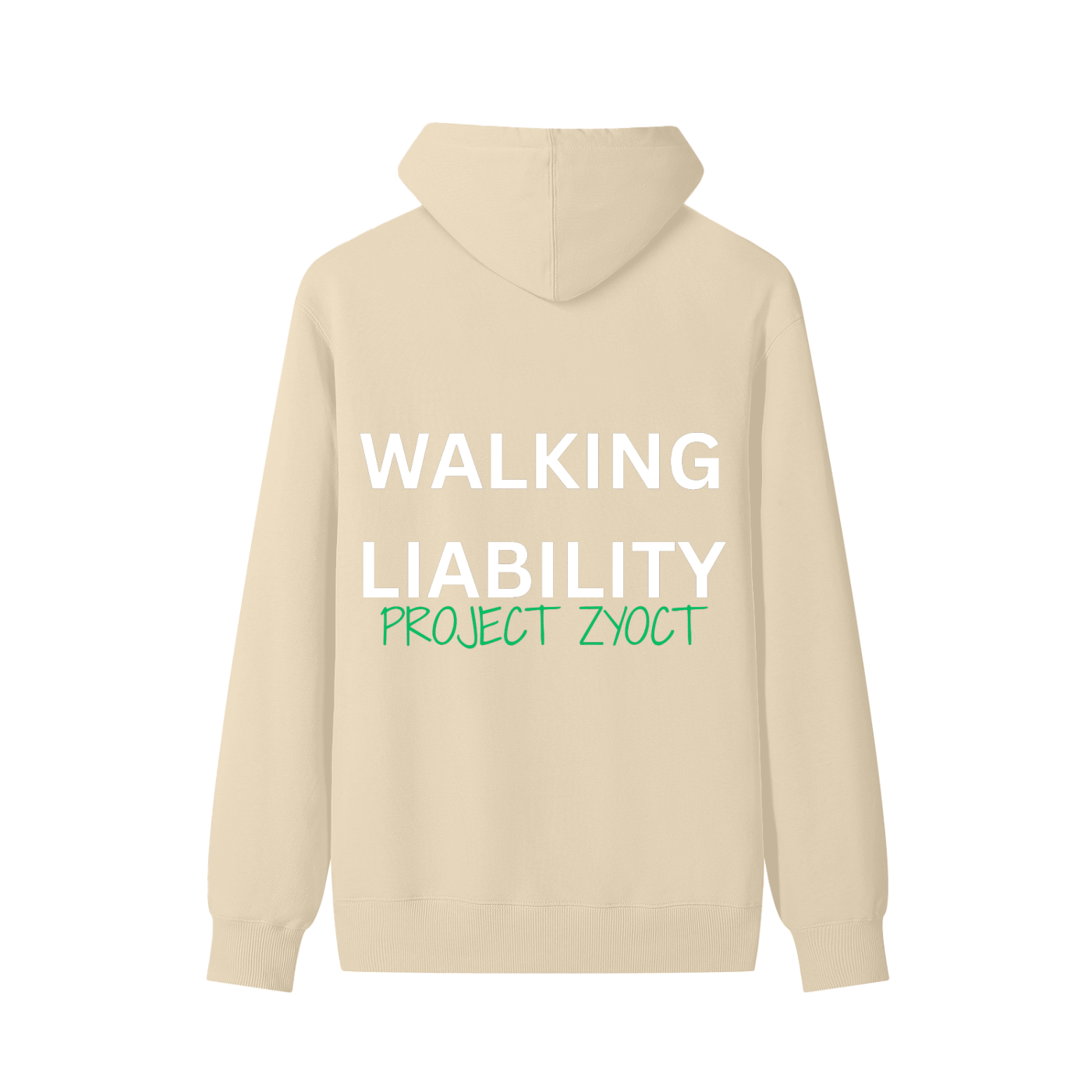 "Walking Liability" Classic Cotton Hoodie