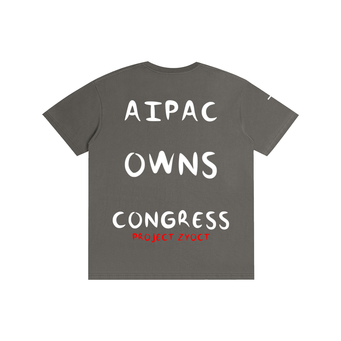 "AIPAC Owns Congress" Cotton T-Shirt