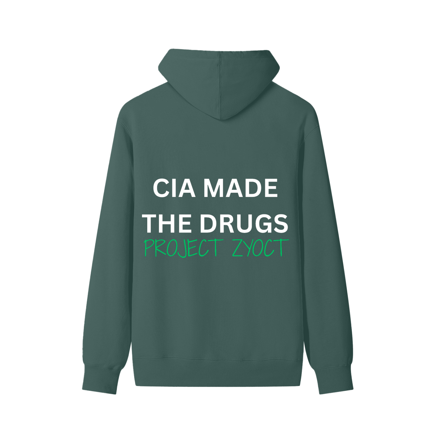 "CIA Made the Drugs" Classic Cotton Hoodie