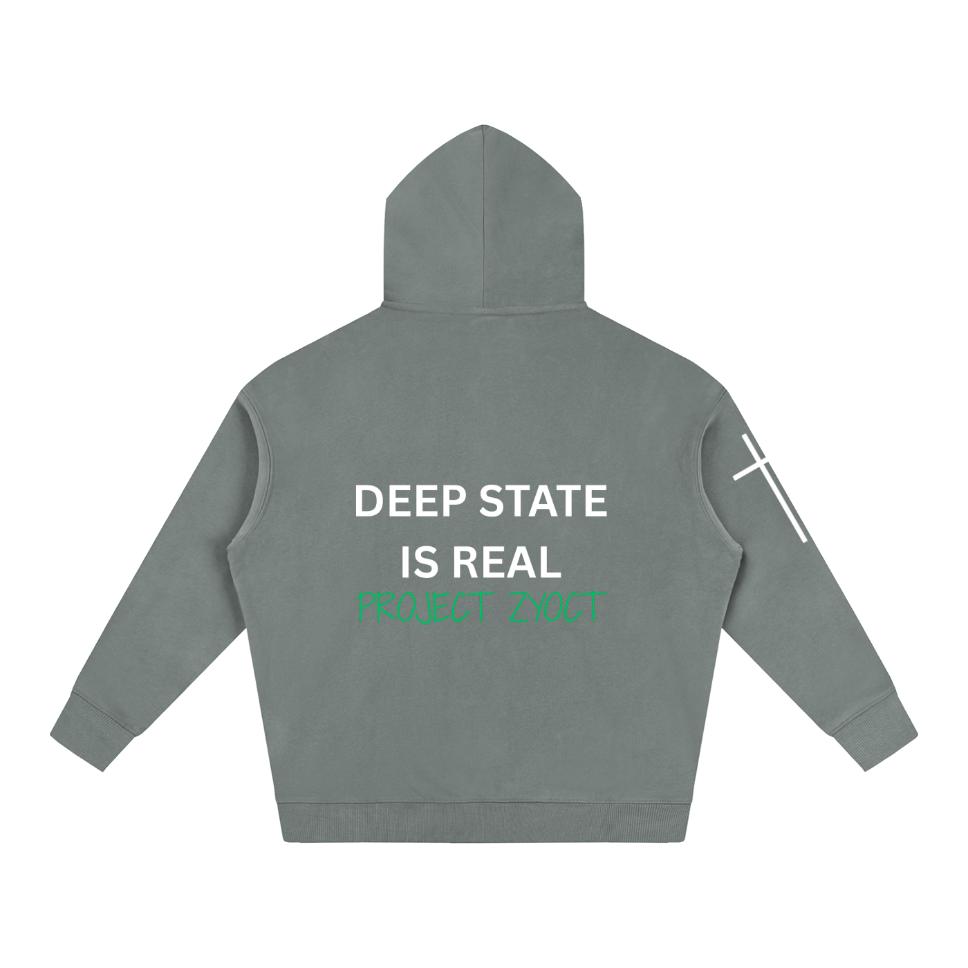 "Deep State is Real" Oversize Hoodie