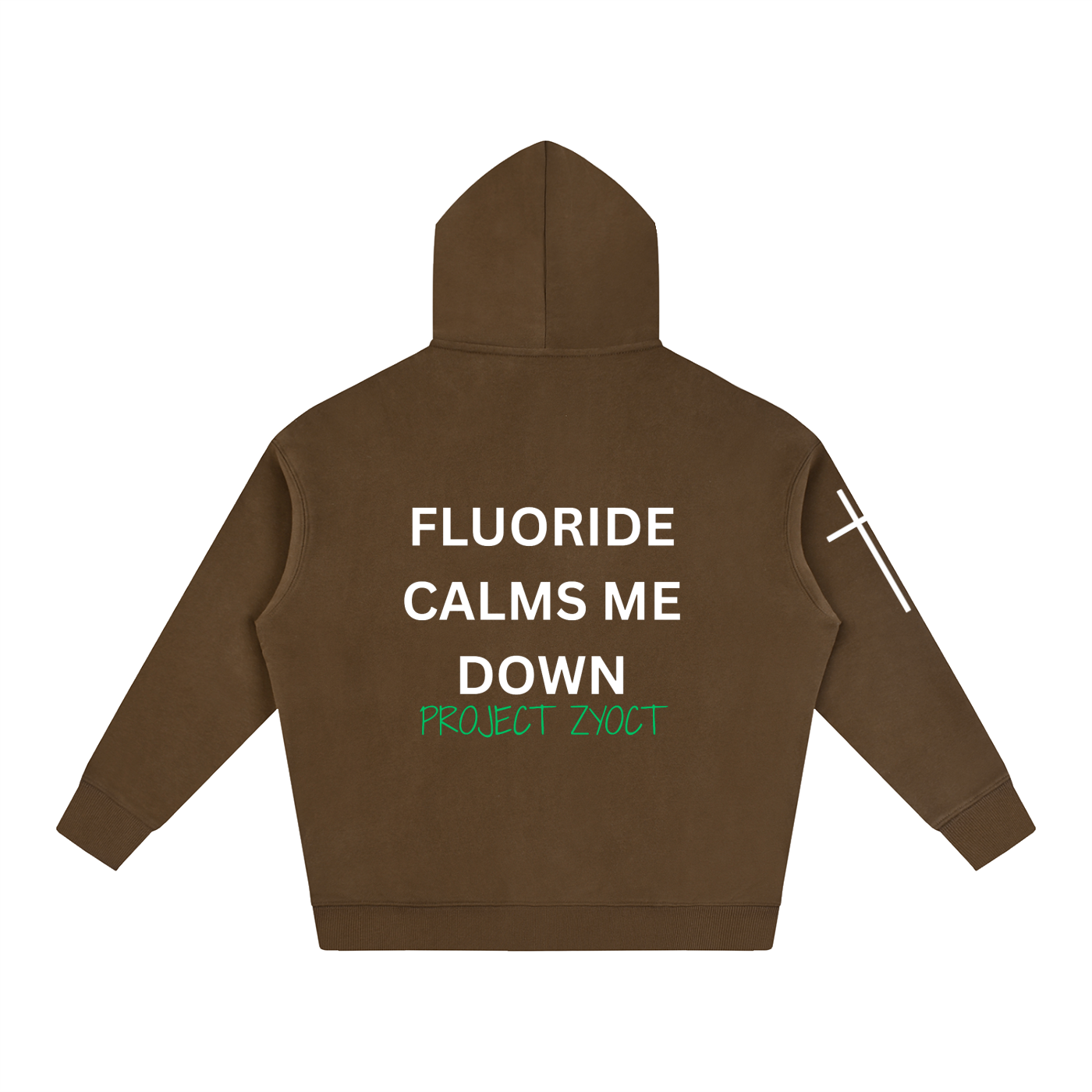 "Fluoride Calms Me Down" Oversize Hoodie