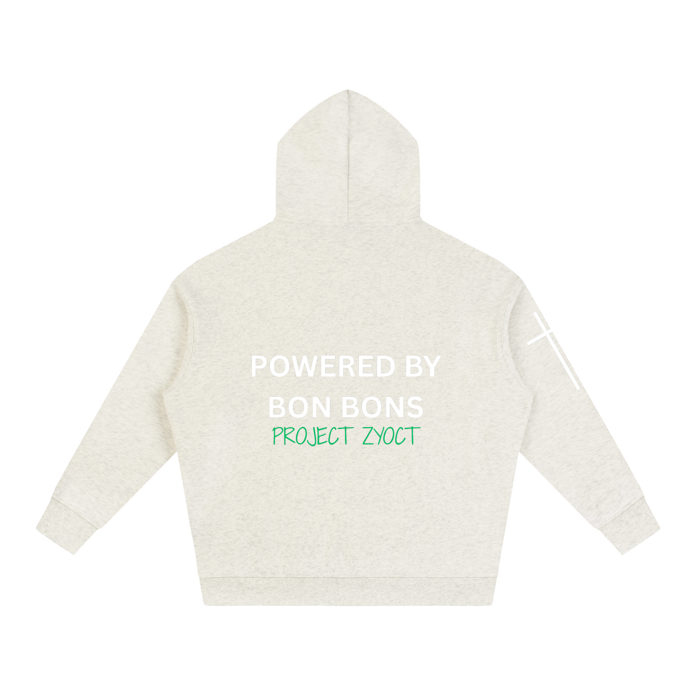 "Powered by Bon Bons" Oversize Hoodie