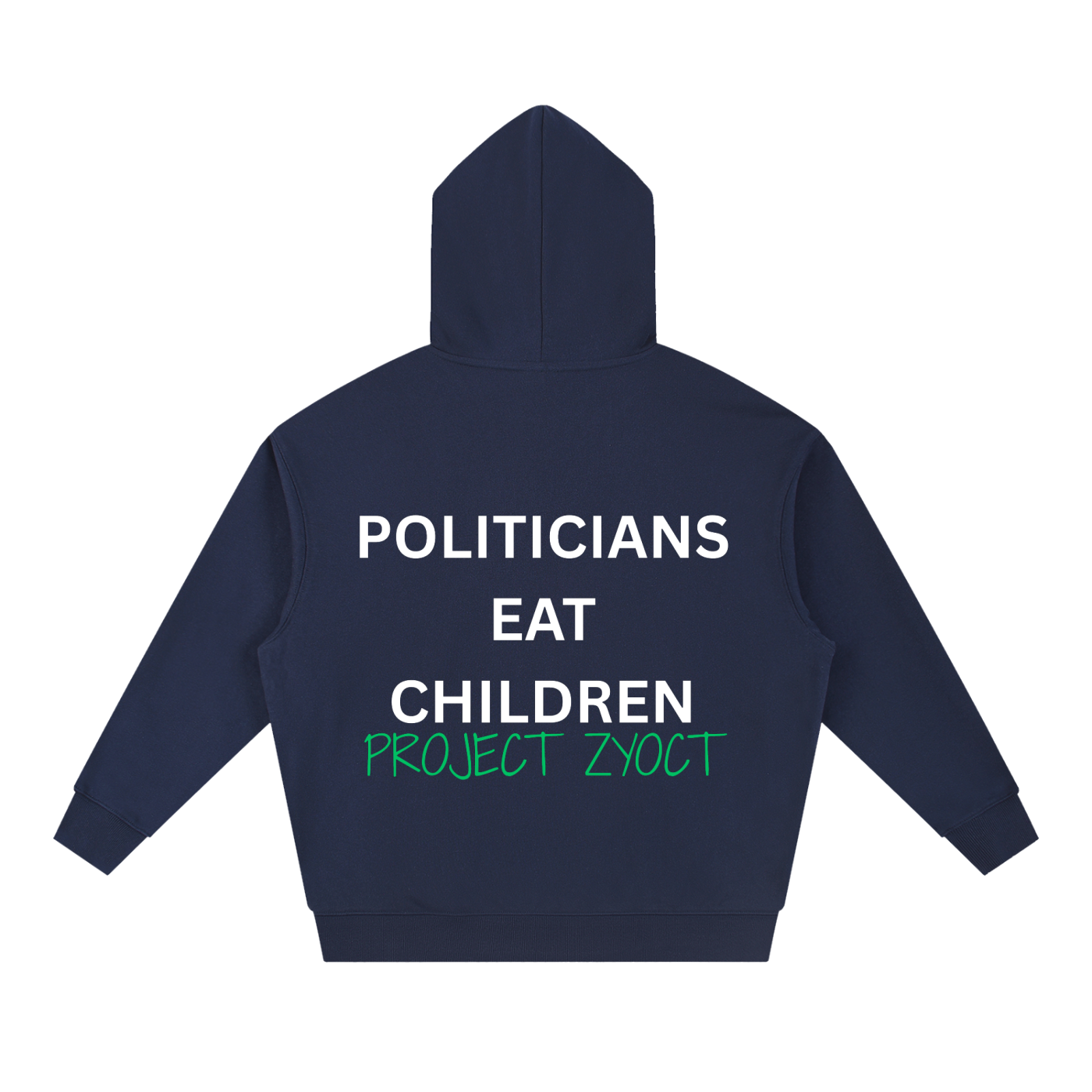 "Politicians Eat Children" Heavyweight Hoodie